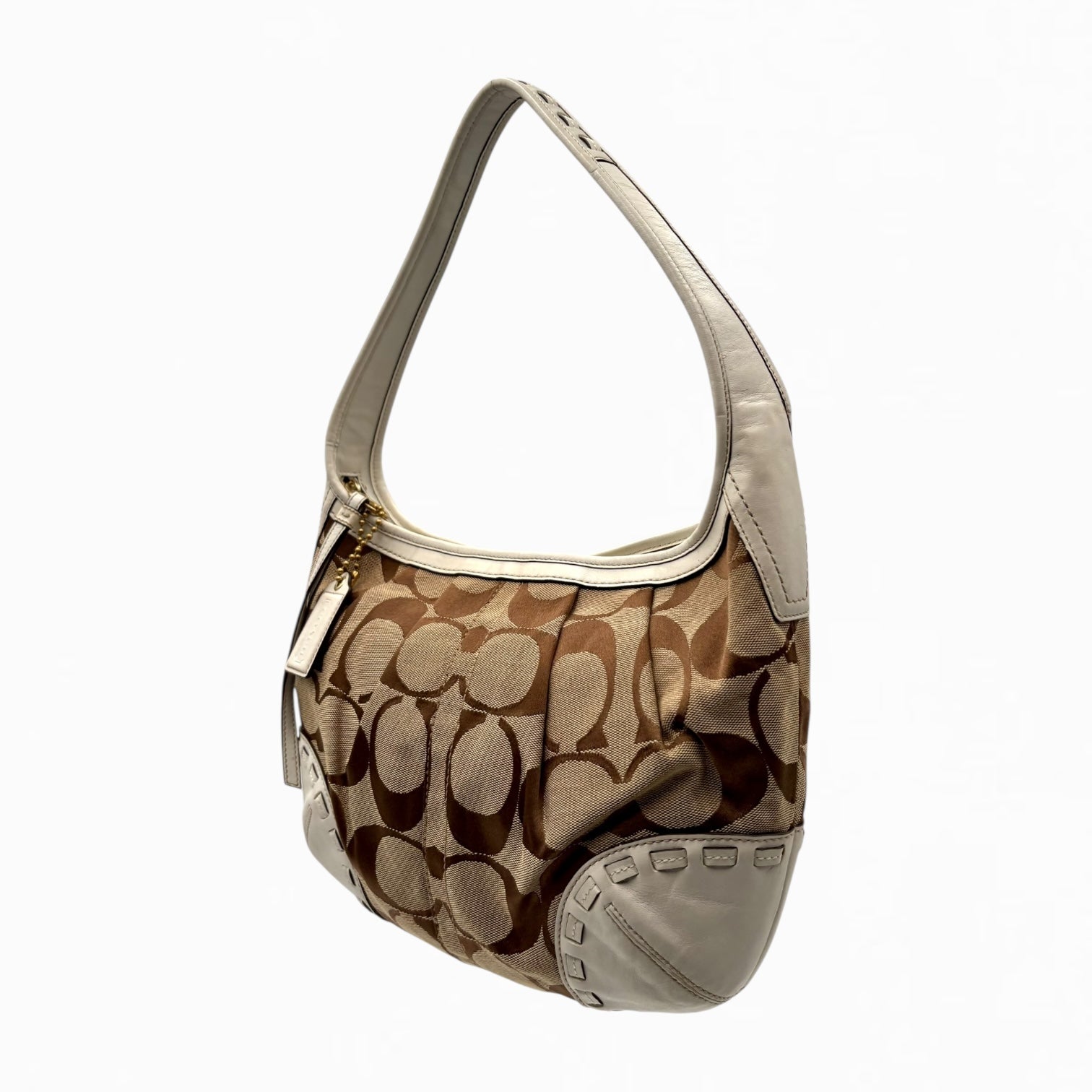 COACH MONOGRAM HOBO BAG