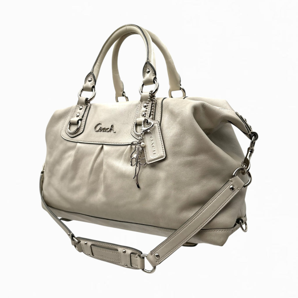COACH LEATHER HAND BAG