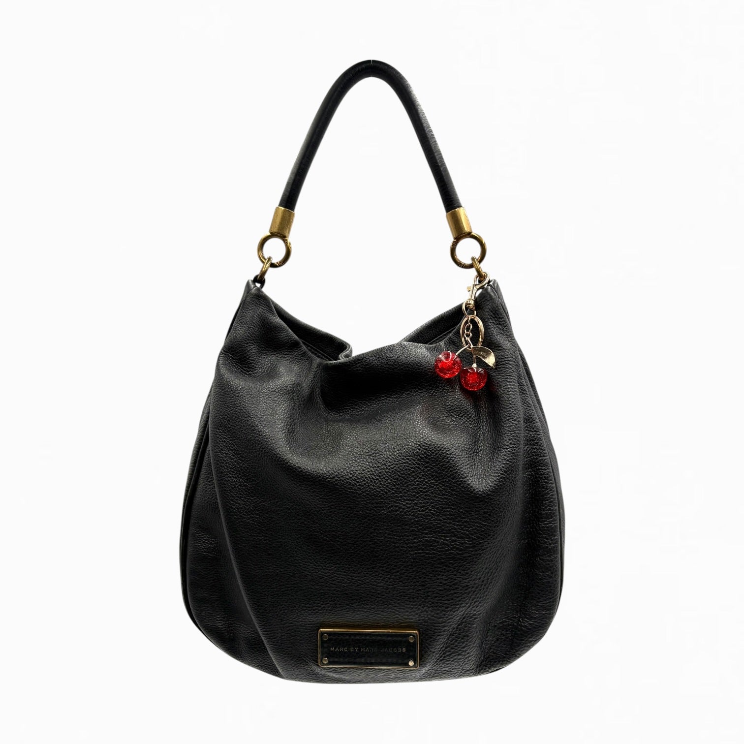 MARC JACOBS LEATHER HOBO BAG