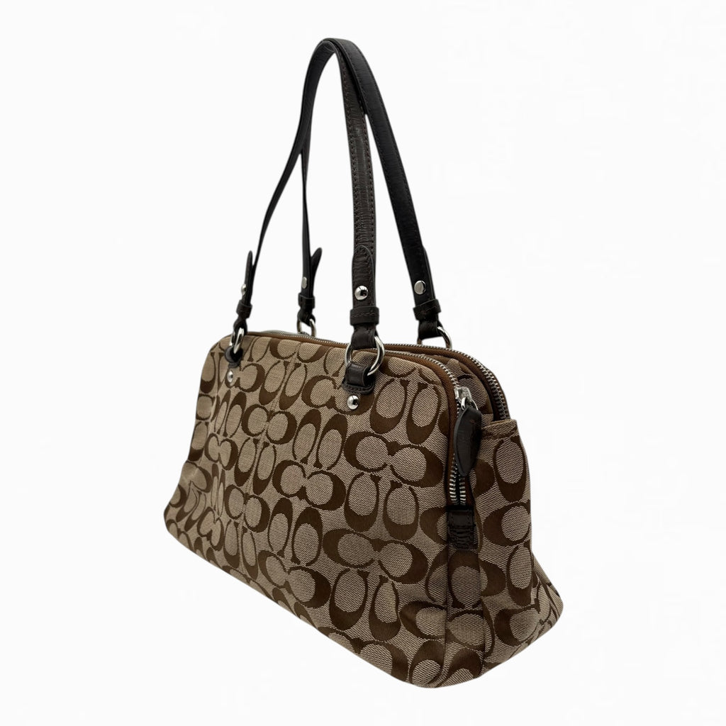 COACH MONOGRAM HAND BAG