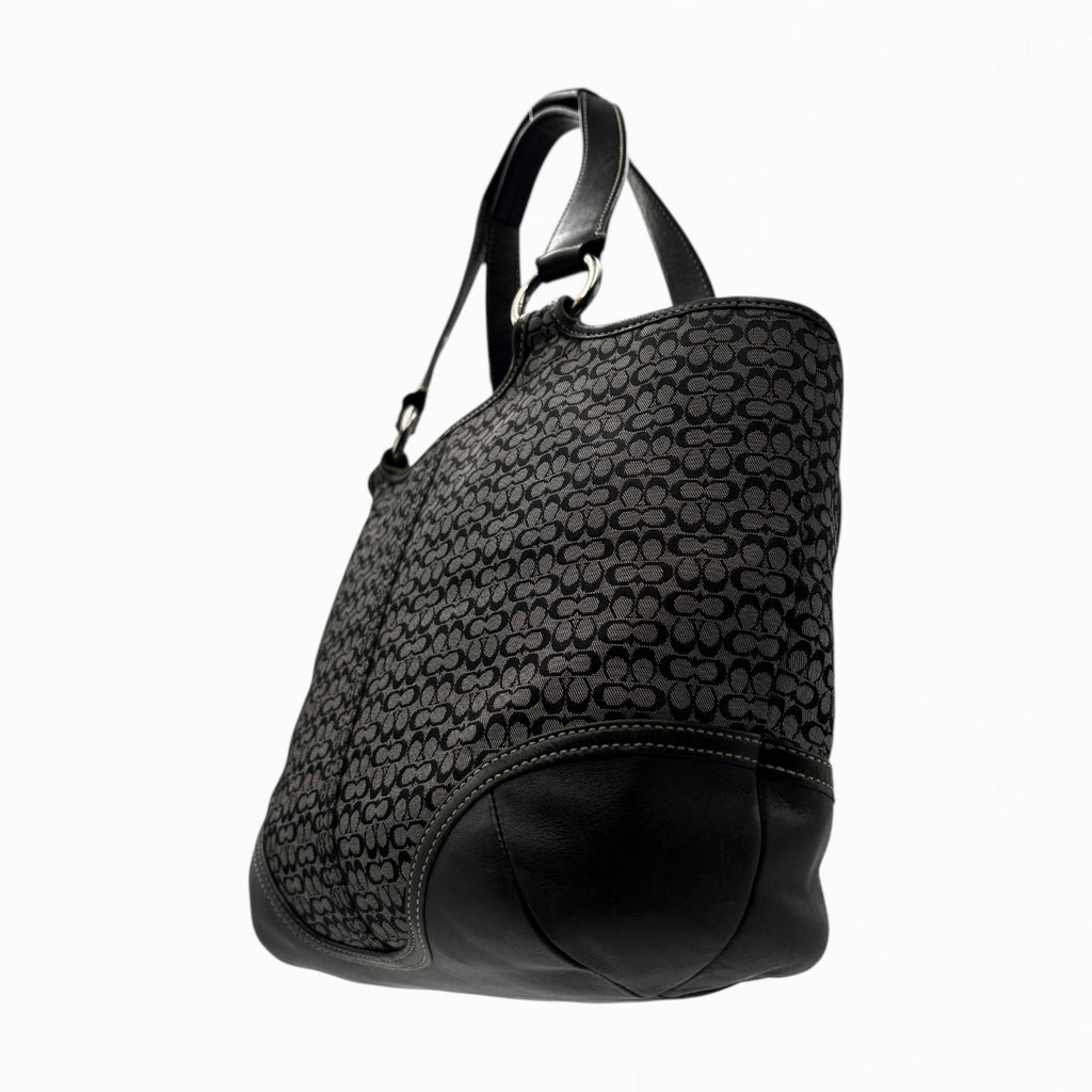 COACH MONOGRAM HAND BAG