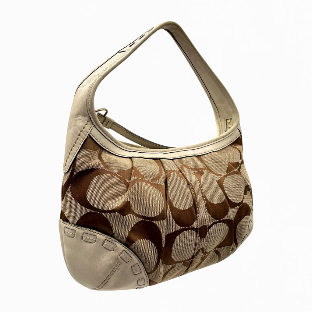 COACH MONOGRAM HAND BAG