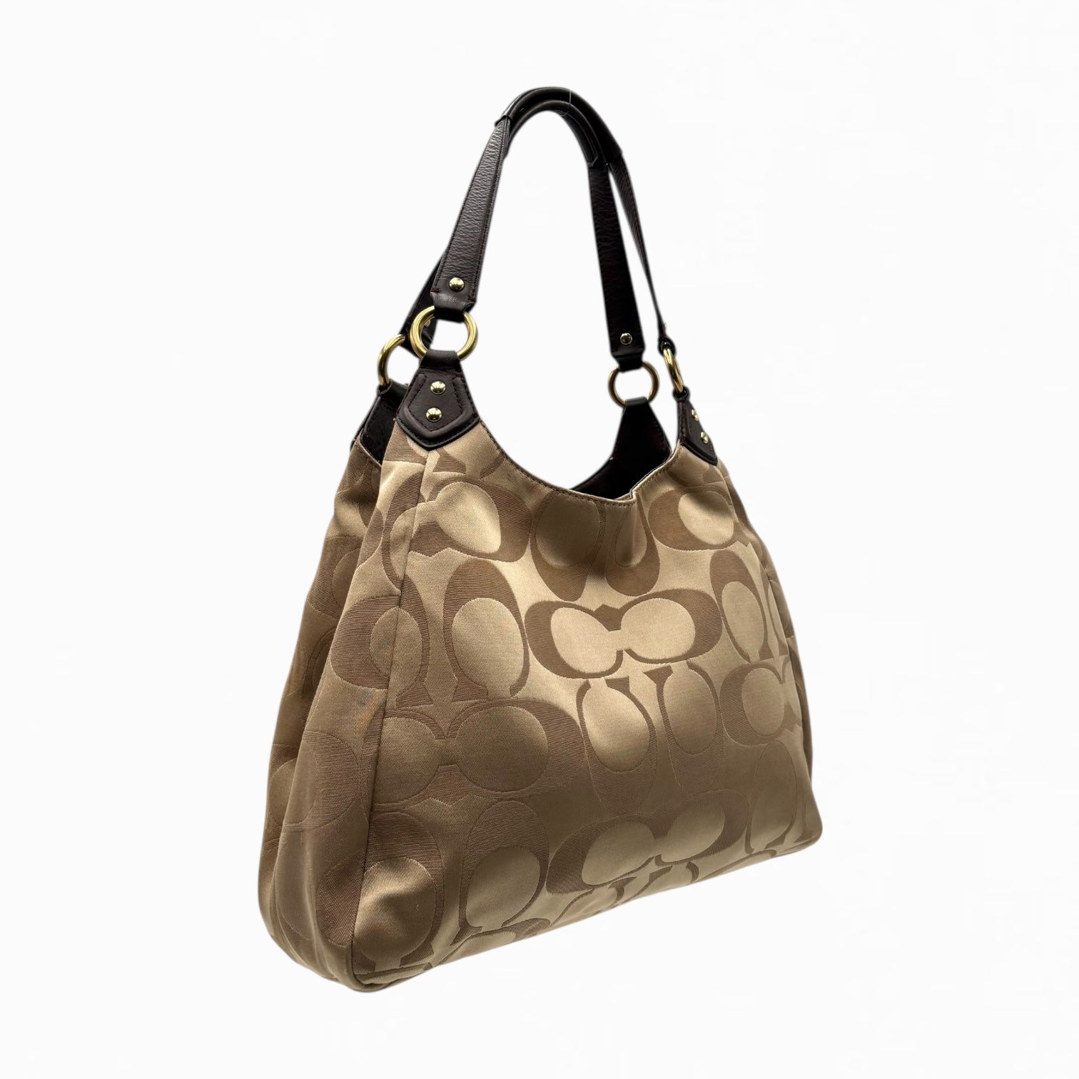 COACH MONOGRAM HOBO BAG