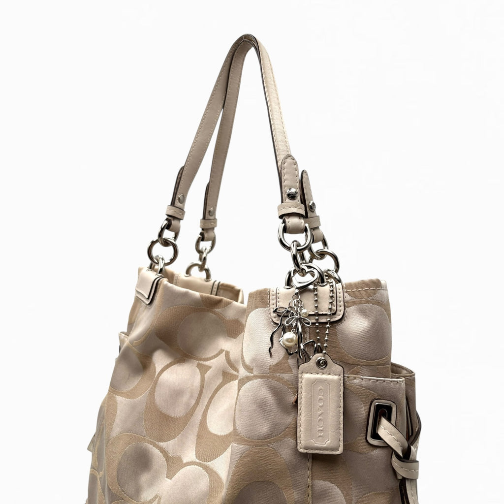 COACH MONOGRAM HOBO BAG