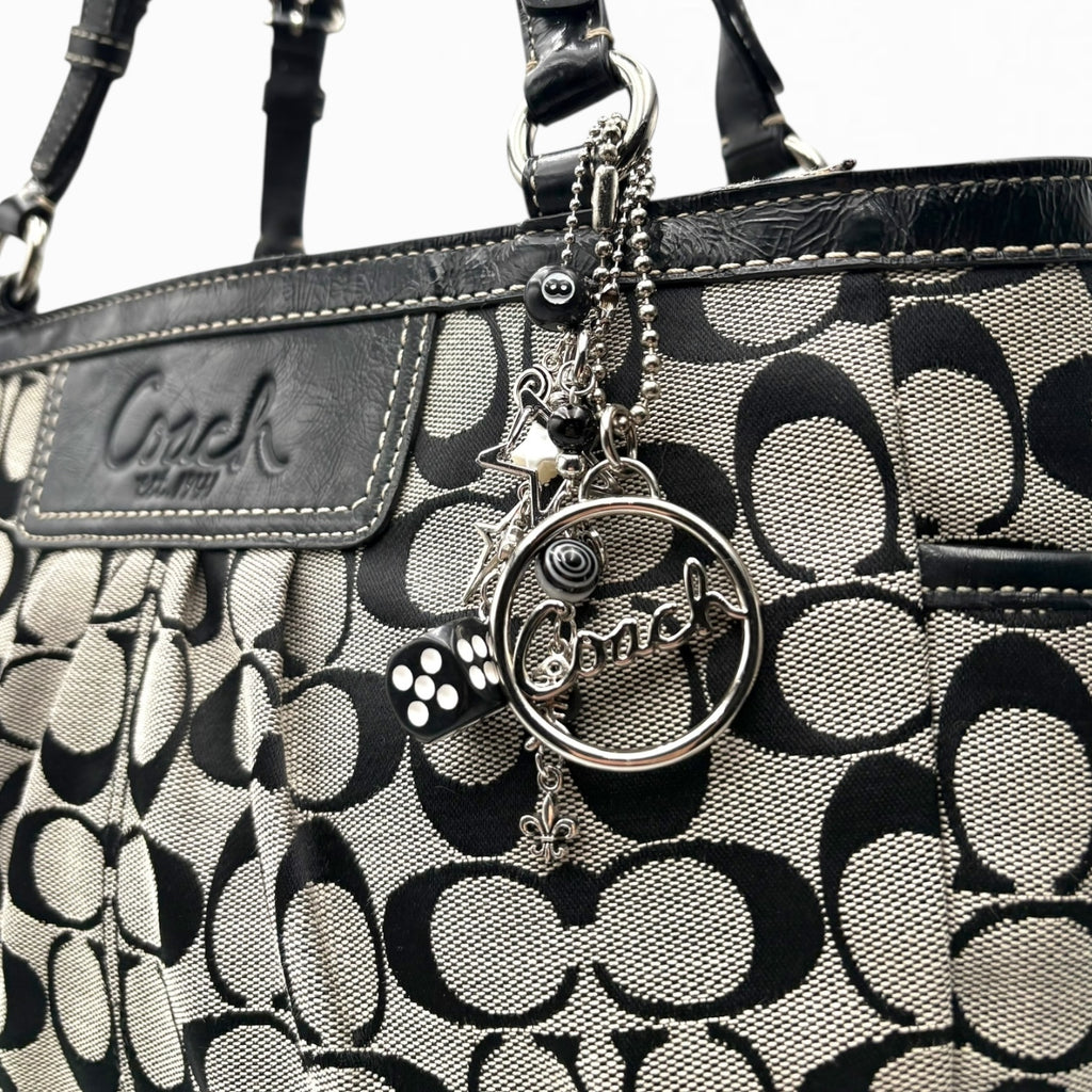 COACH MONOGRAM HAND BAG