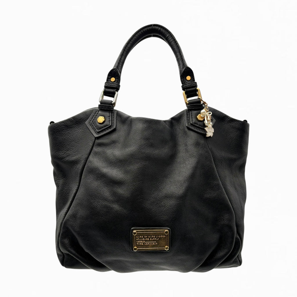 MARC JACOBS LEATHER HOBO BAG