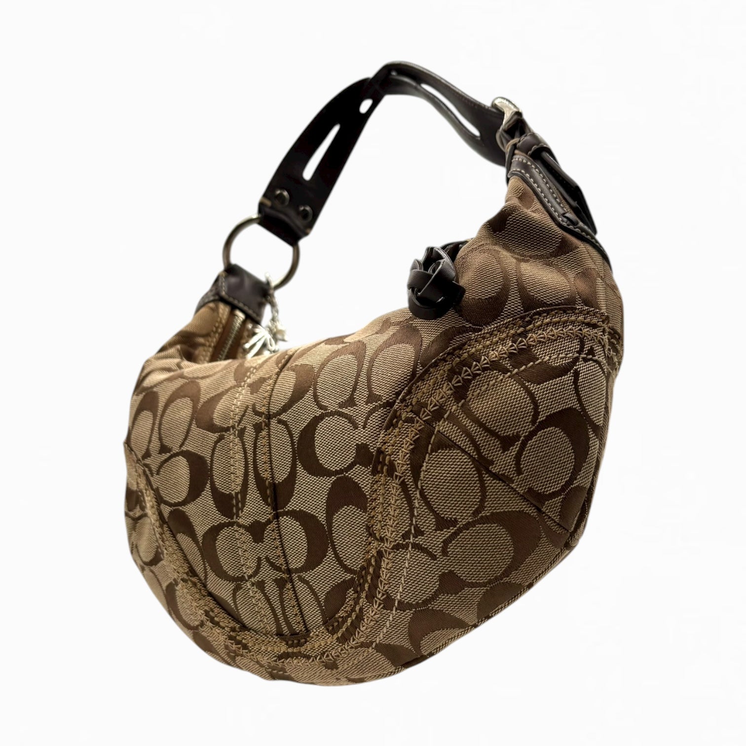 COACH MONOGRAM HAND BAG