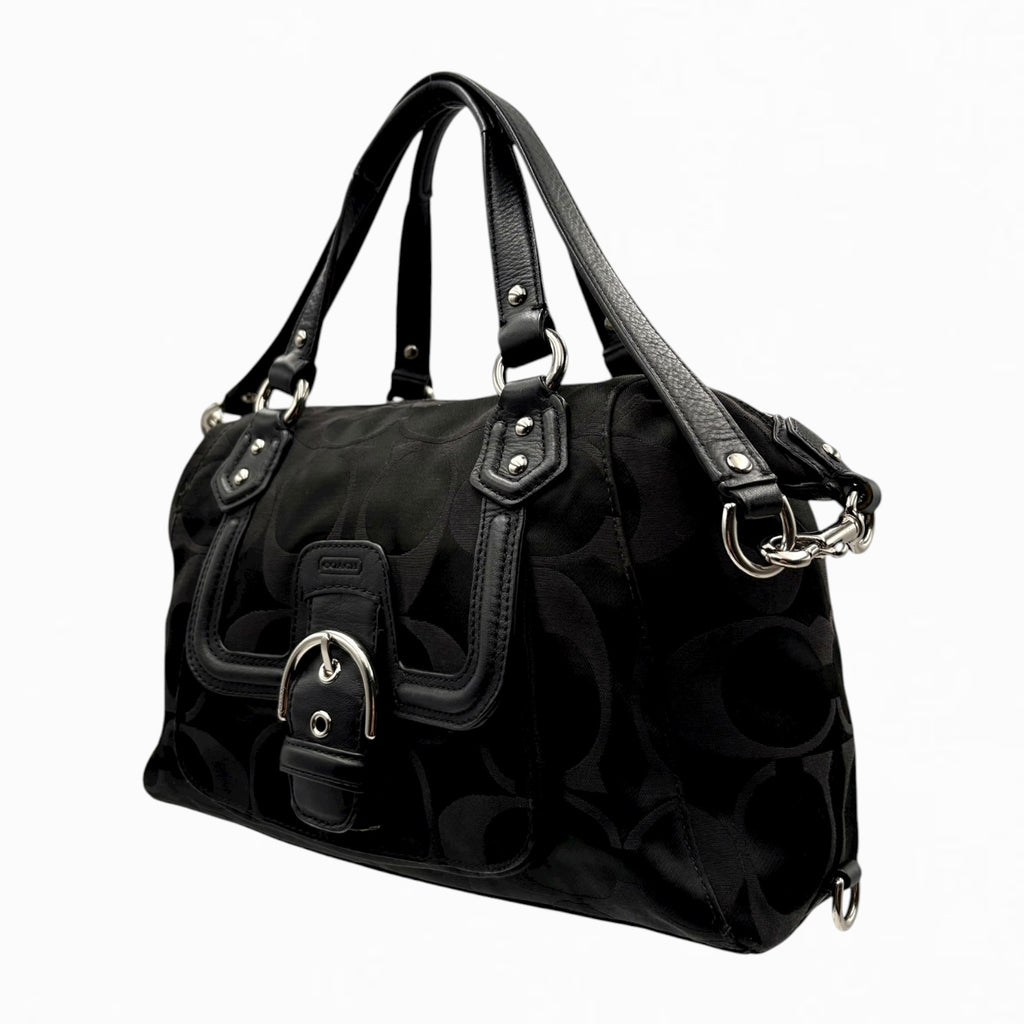 COACH MONOGRAM HAND BAG