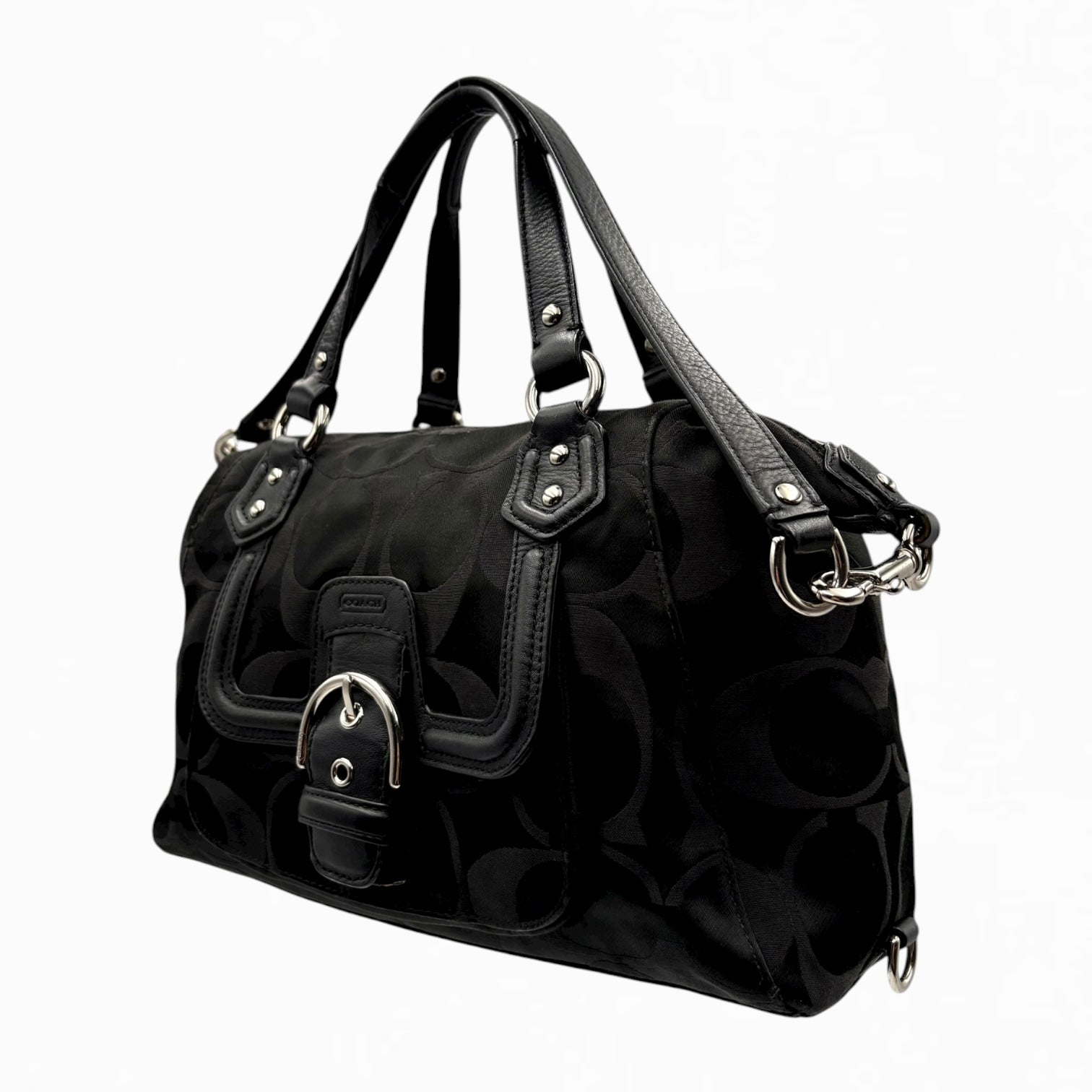 COACH MONOGRAM HAND BAG