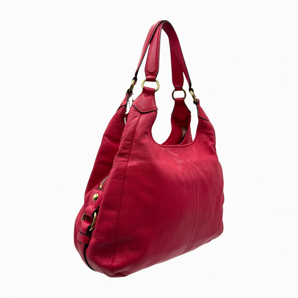 COACH LEATHER HOBO BAG