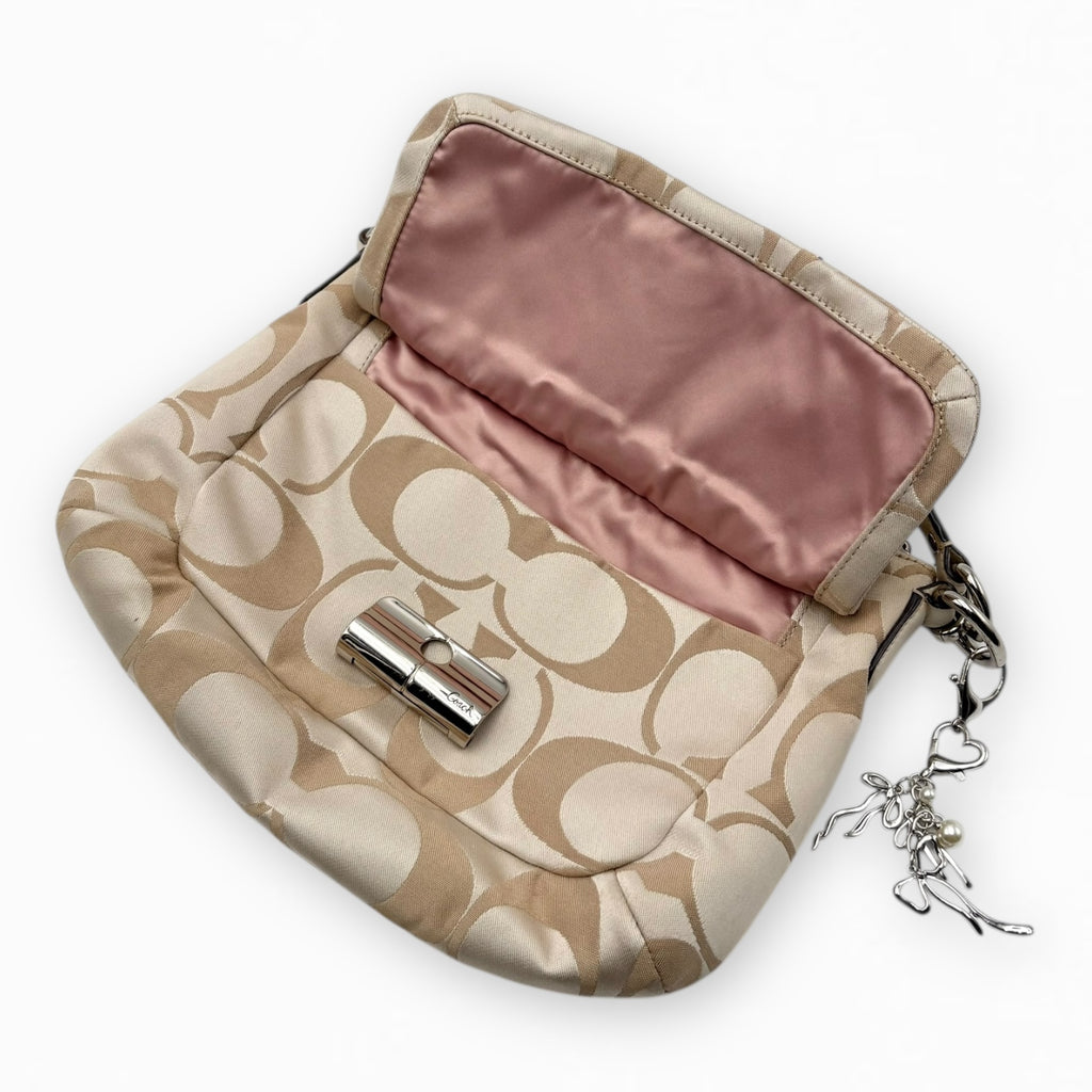 COACH MONOGRAM HAND BAG