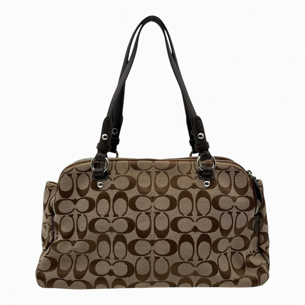 COACH MONOGRAM HAND BAG