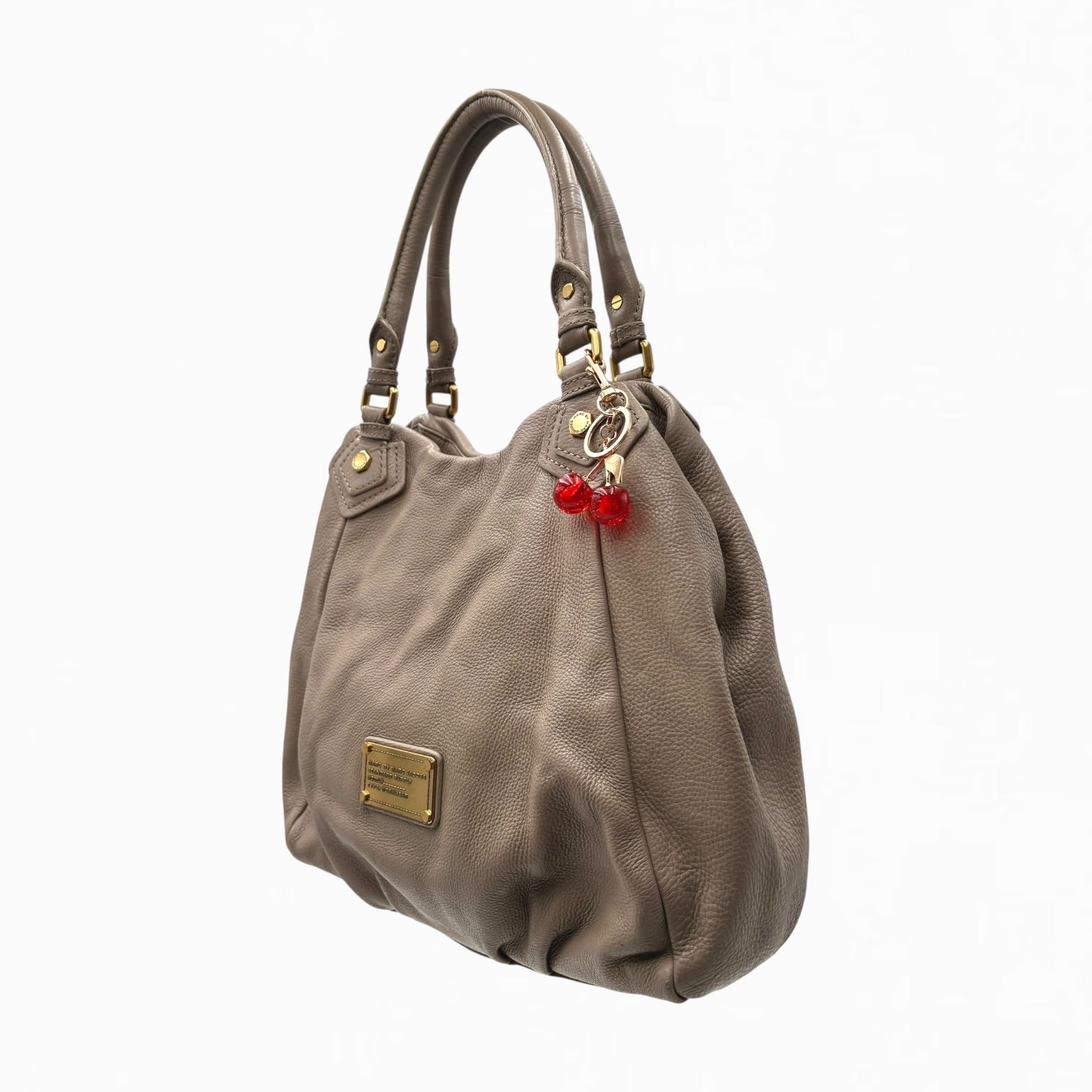 MARC JACOBS LEATHER HOBO BAG