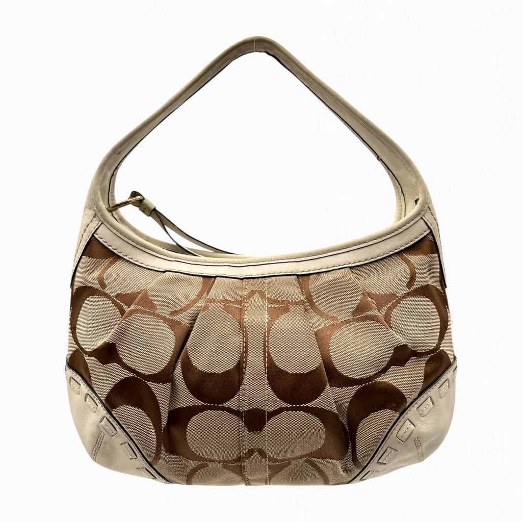 COACH MONOGRAM HAND BAG