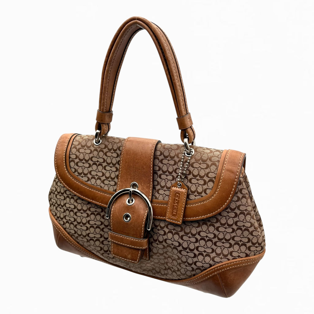 COACH MONOGRAM HAND BAG