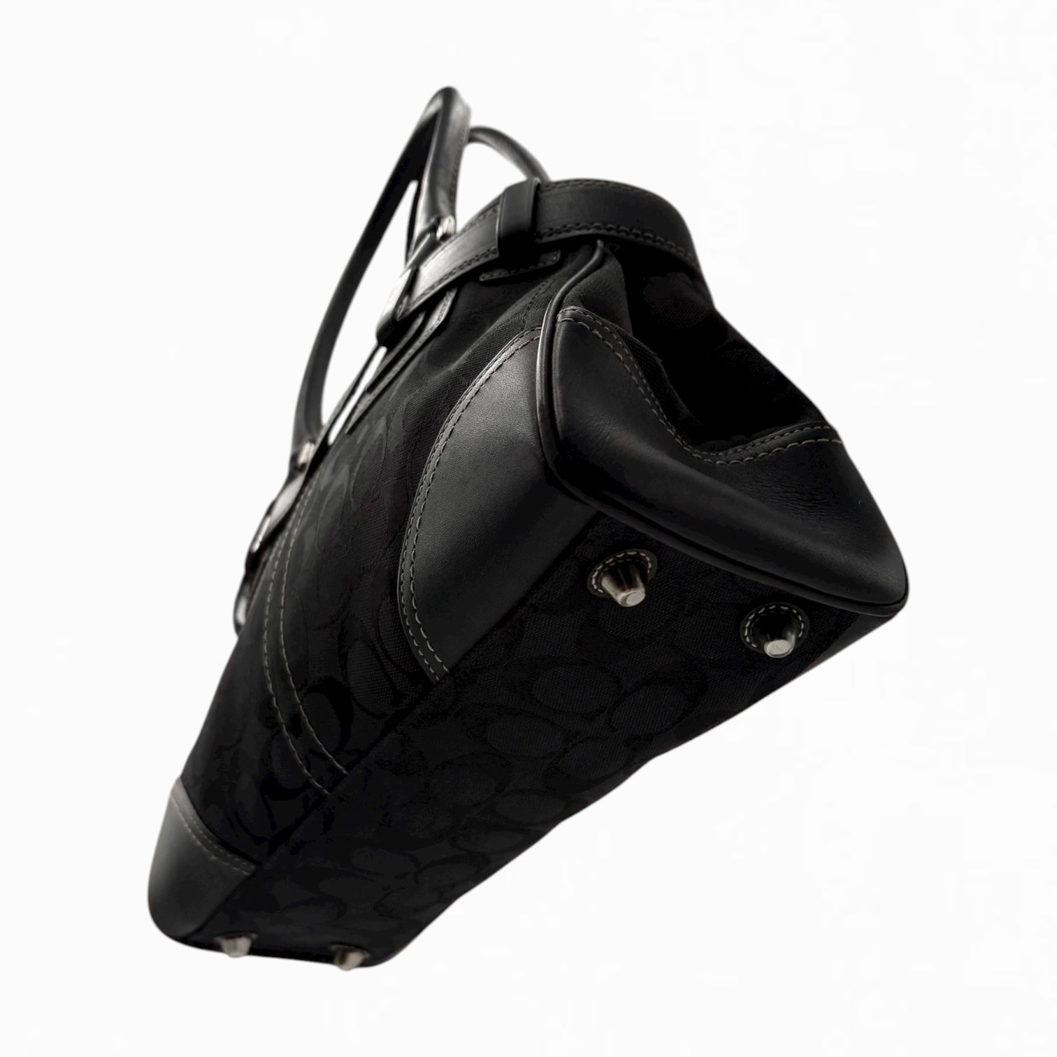 COACH MONOGRAM HAND BAG