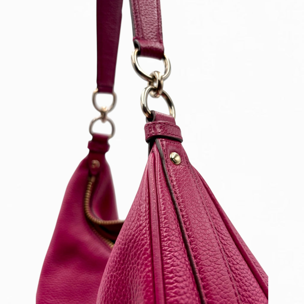 COACH LEATHER HOBO BAG