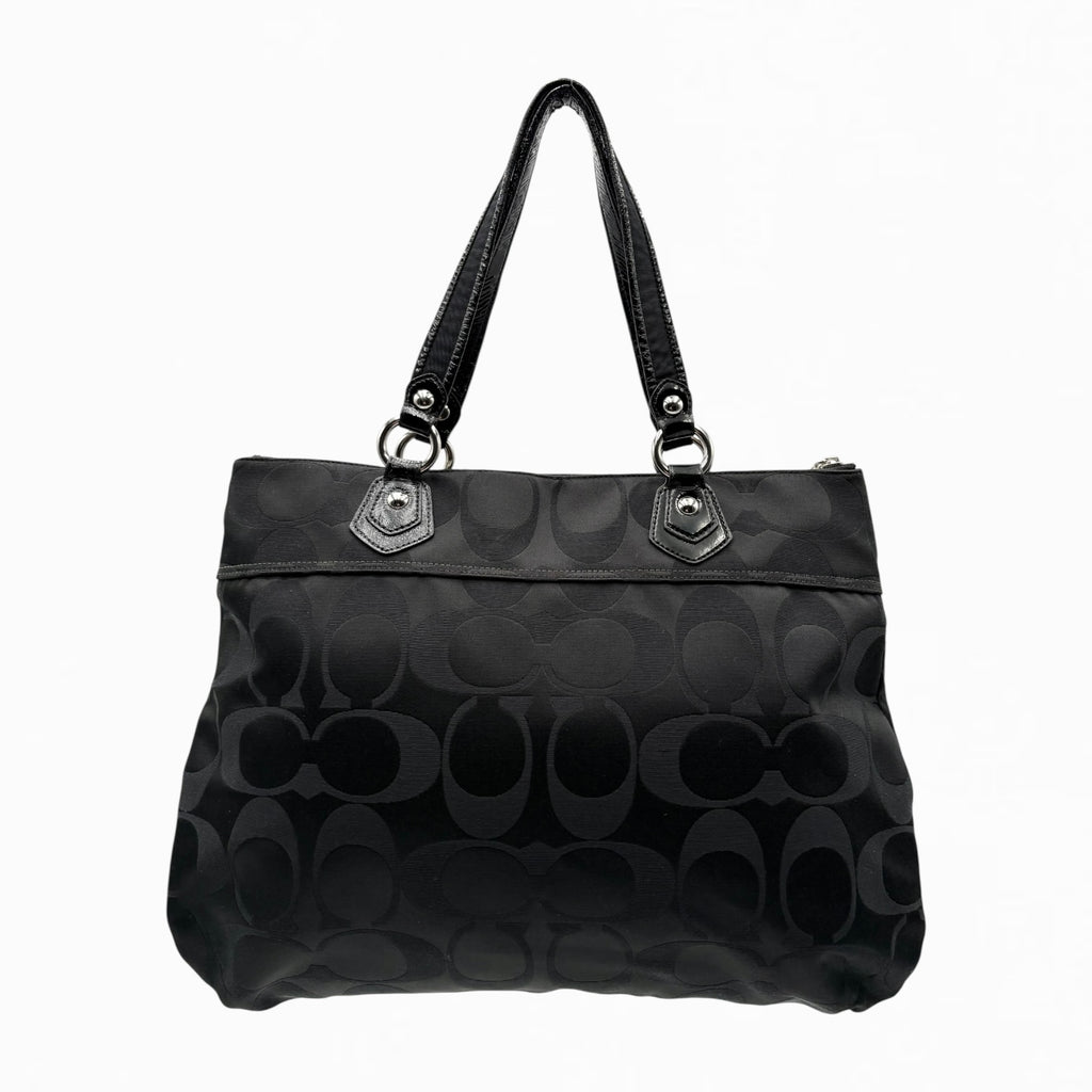 COACH MONOGRAM HAND BAG