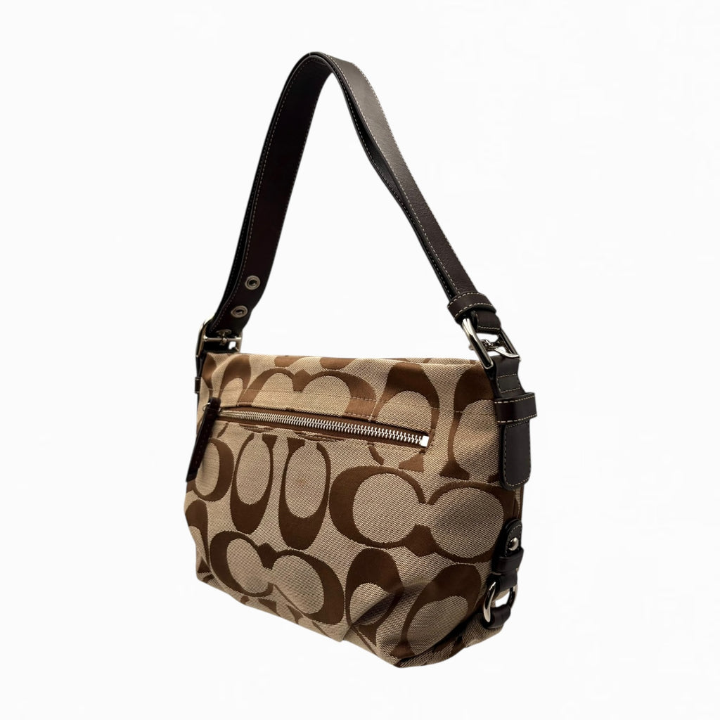 COACH MONOGRAM HAND BAG