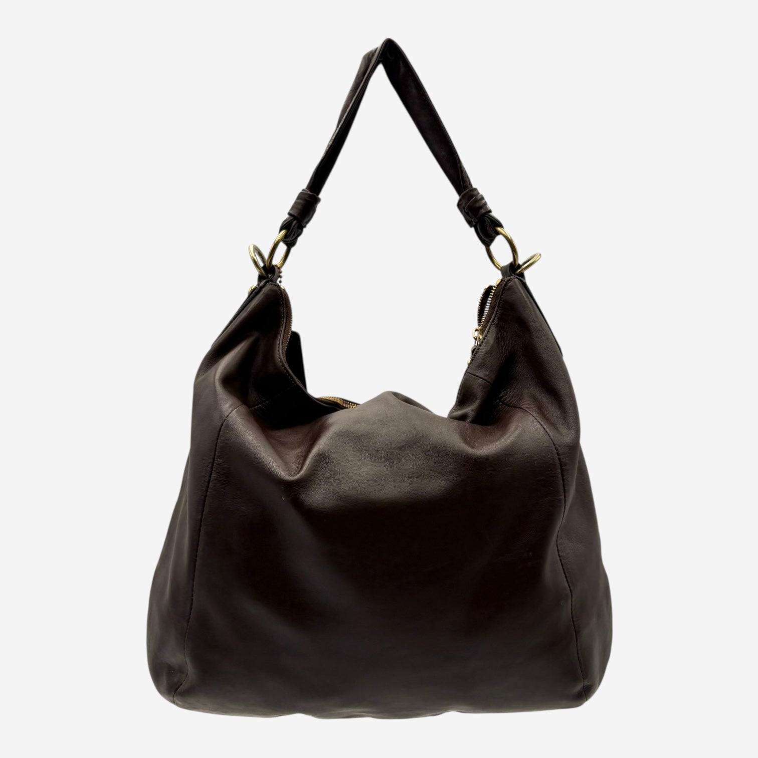 COACH LEATHER HOBO BAG