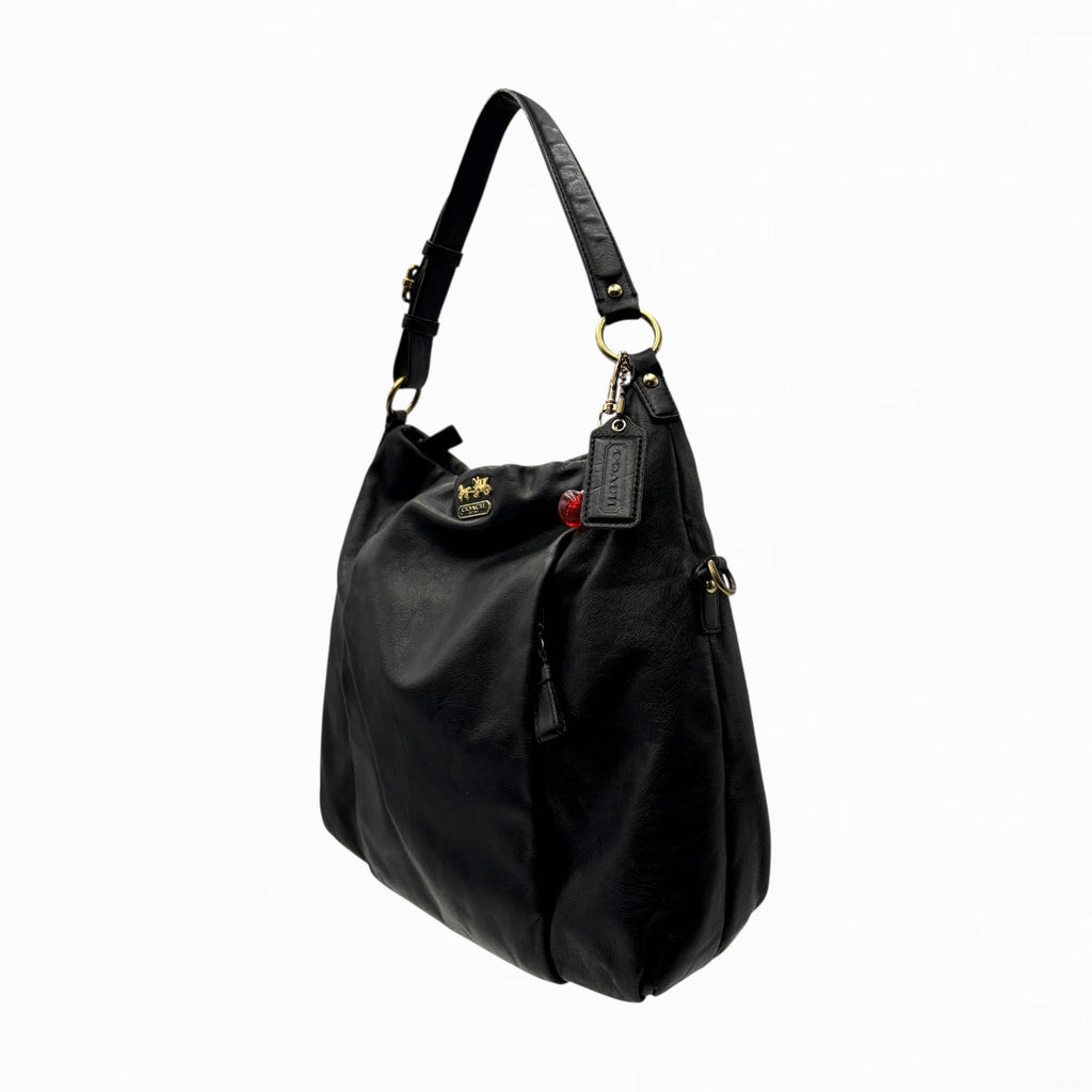COACH LEATHER HOBO BAG