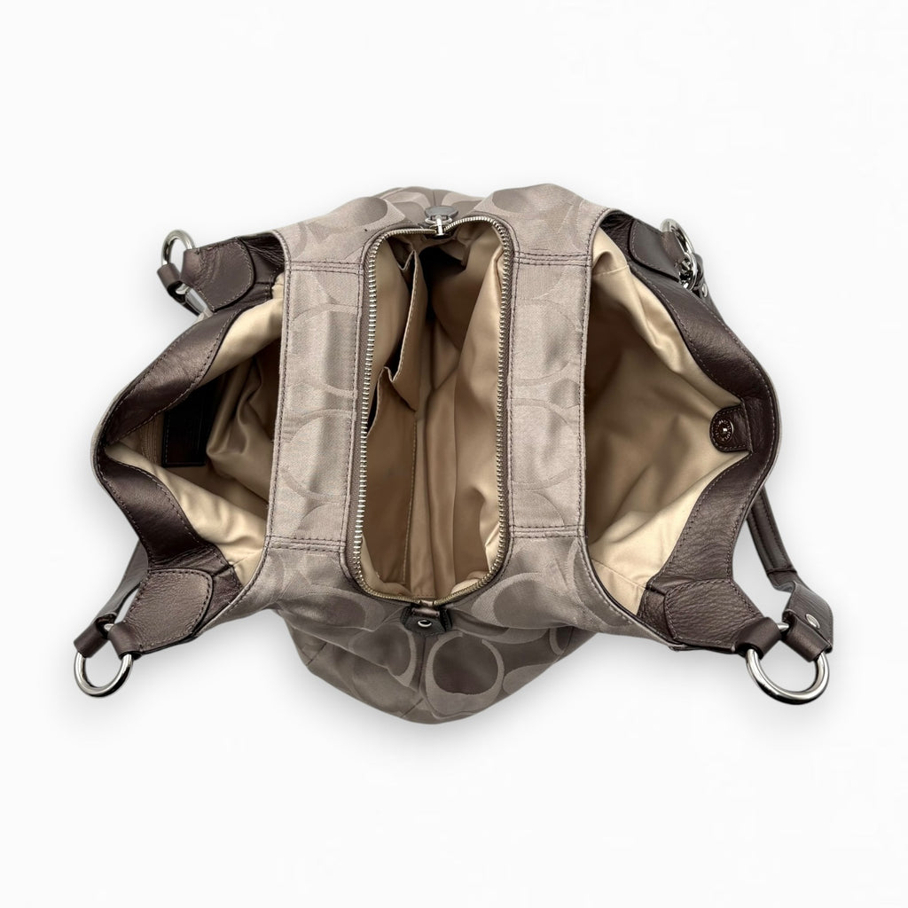 COACH MONOGRAM HOBO BAG