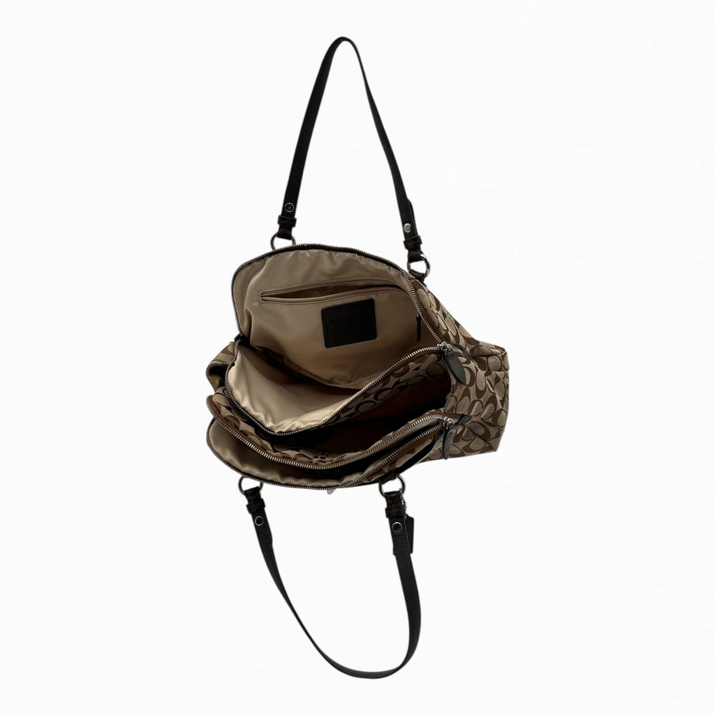 COACH MONOGRAM HAND BAG