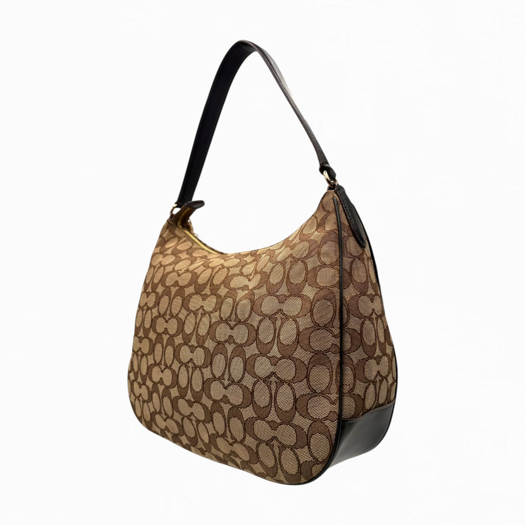 COACH MONOGRAM HOBO BAG