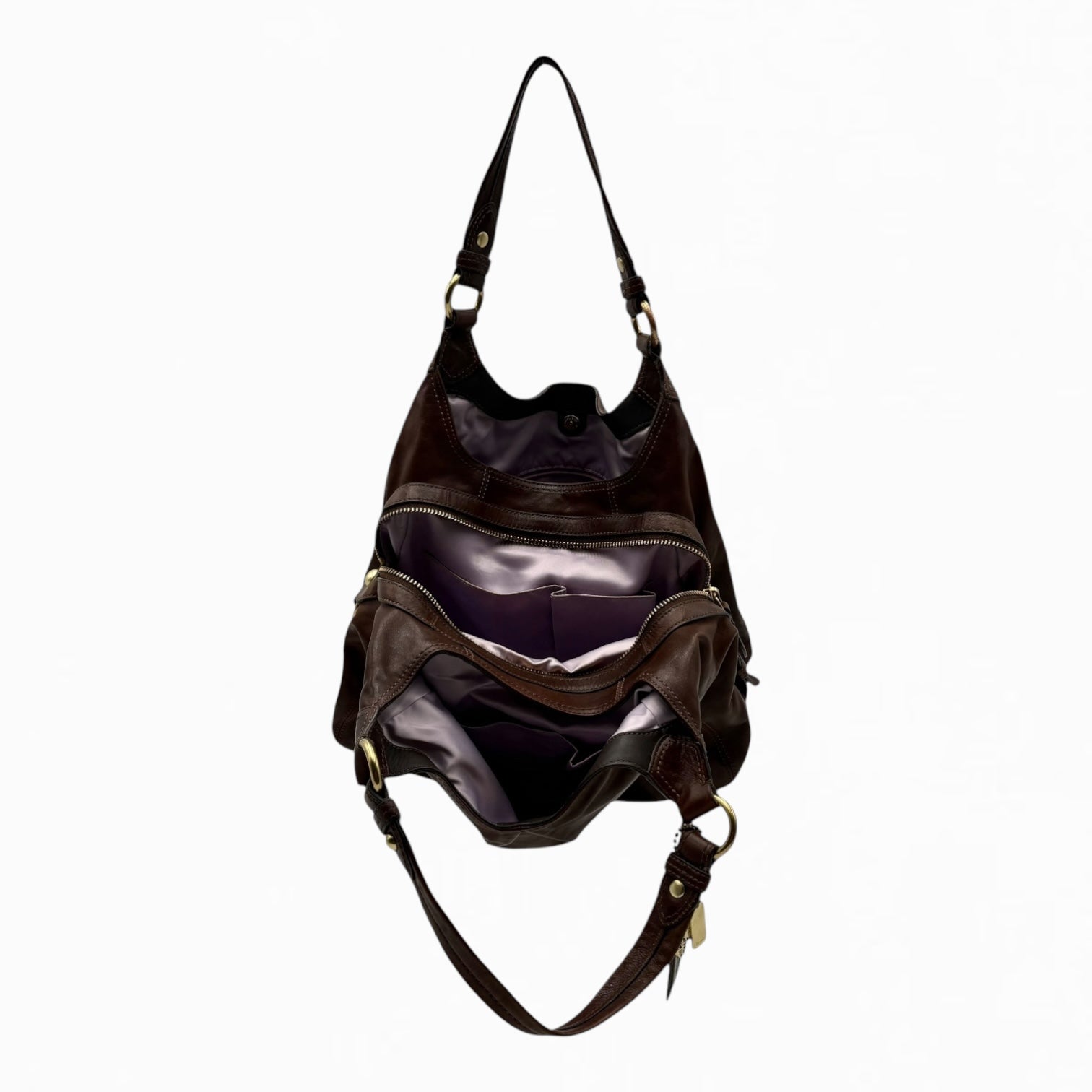 COACH LEATHER HAND BAG