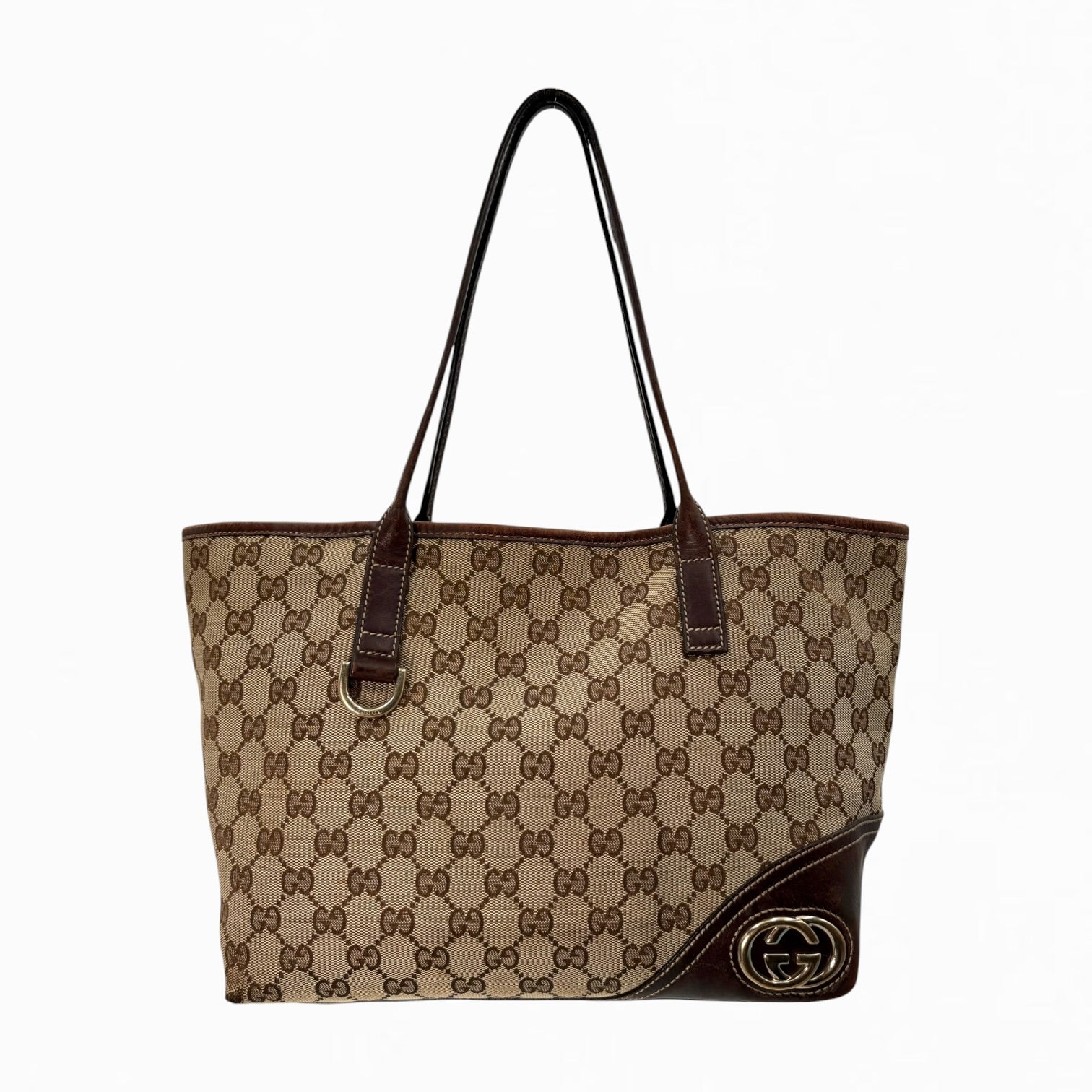 GUCCI MONOGRAM HAND BAG