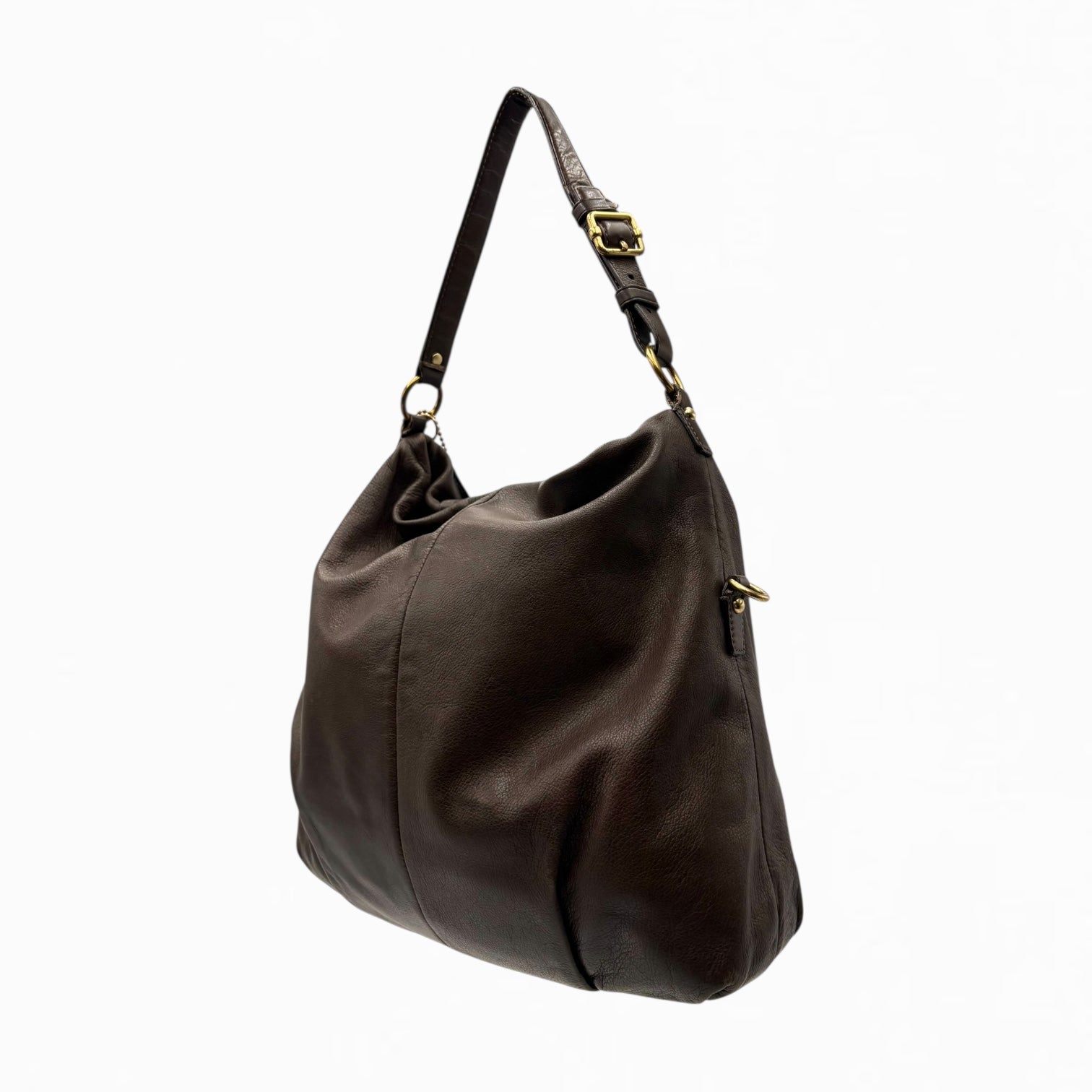 COACH LEATHER HOBO BAG