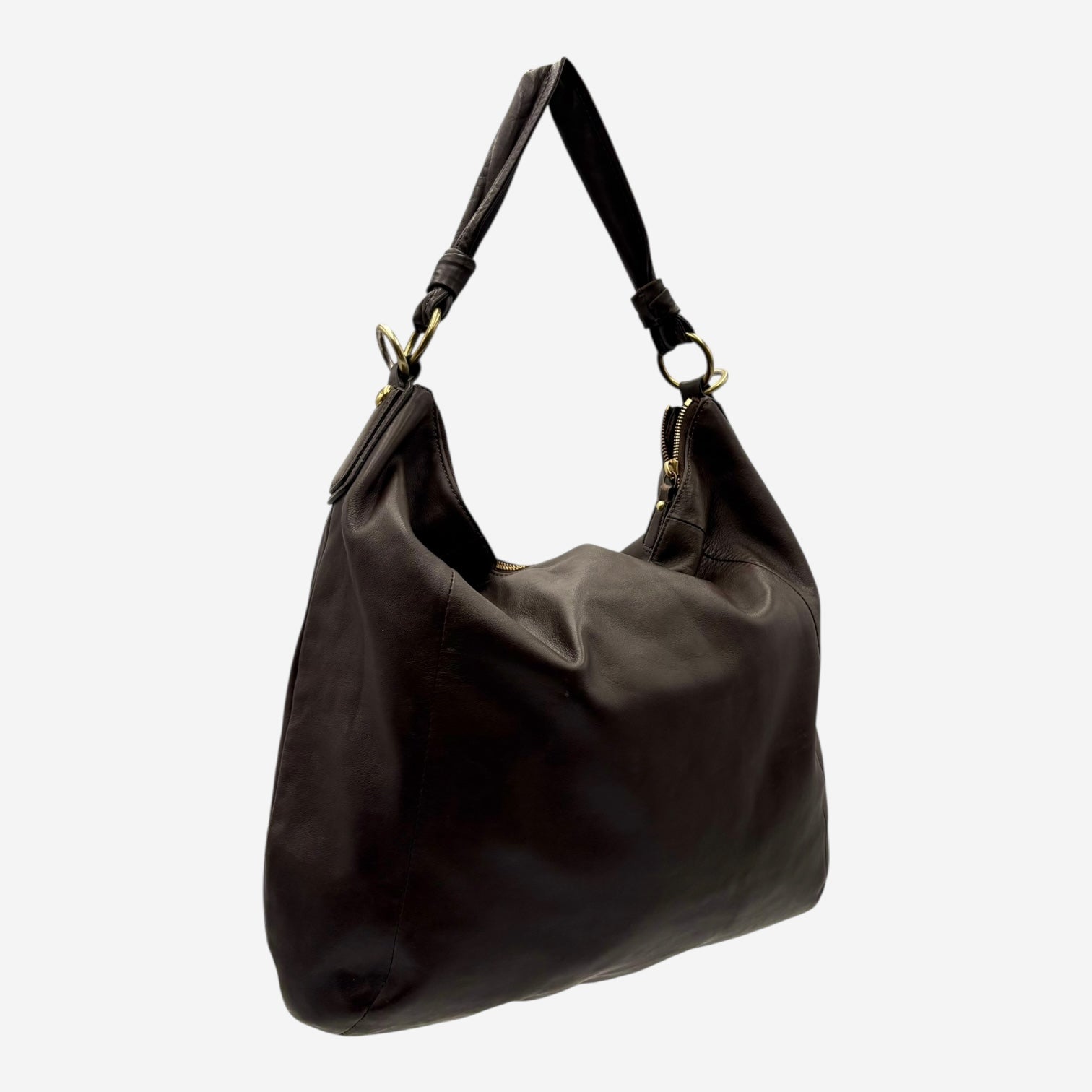 COACH LEATHER HOBO BAG