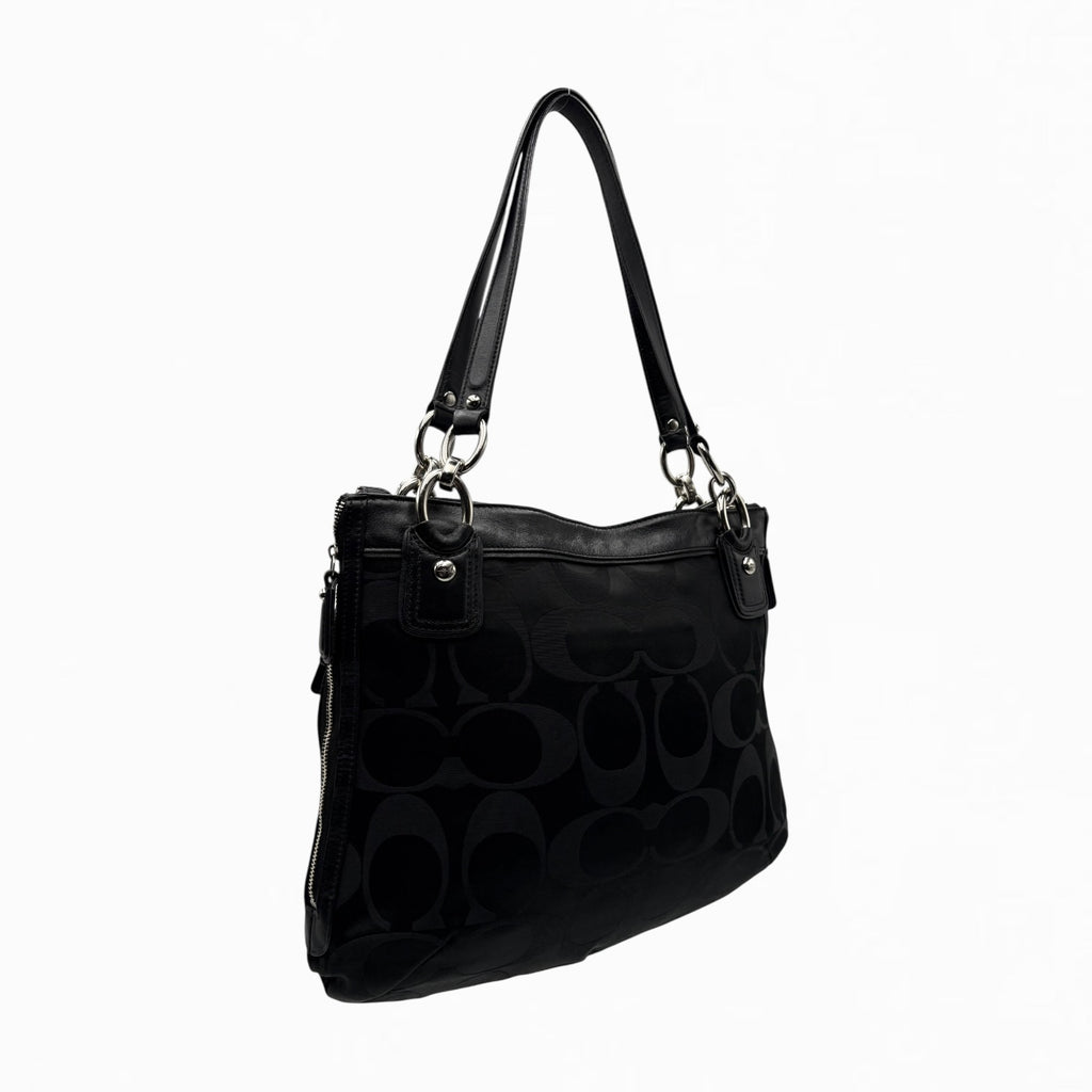 COACH MONOGRAM HAND BAG