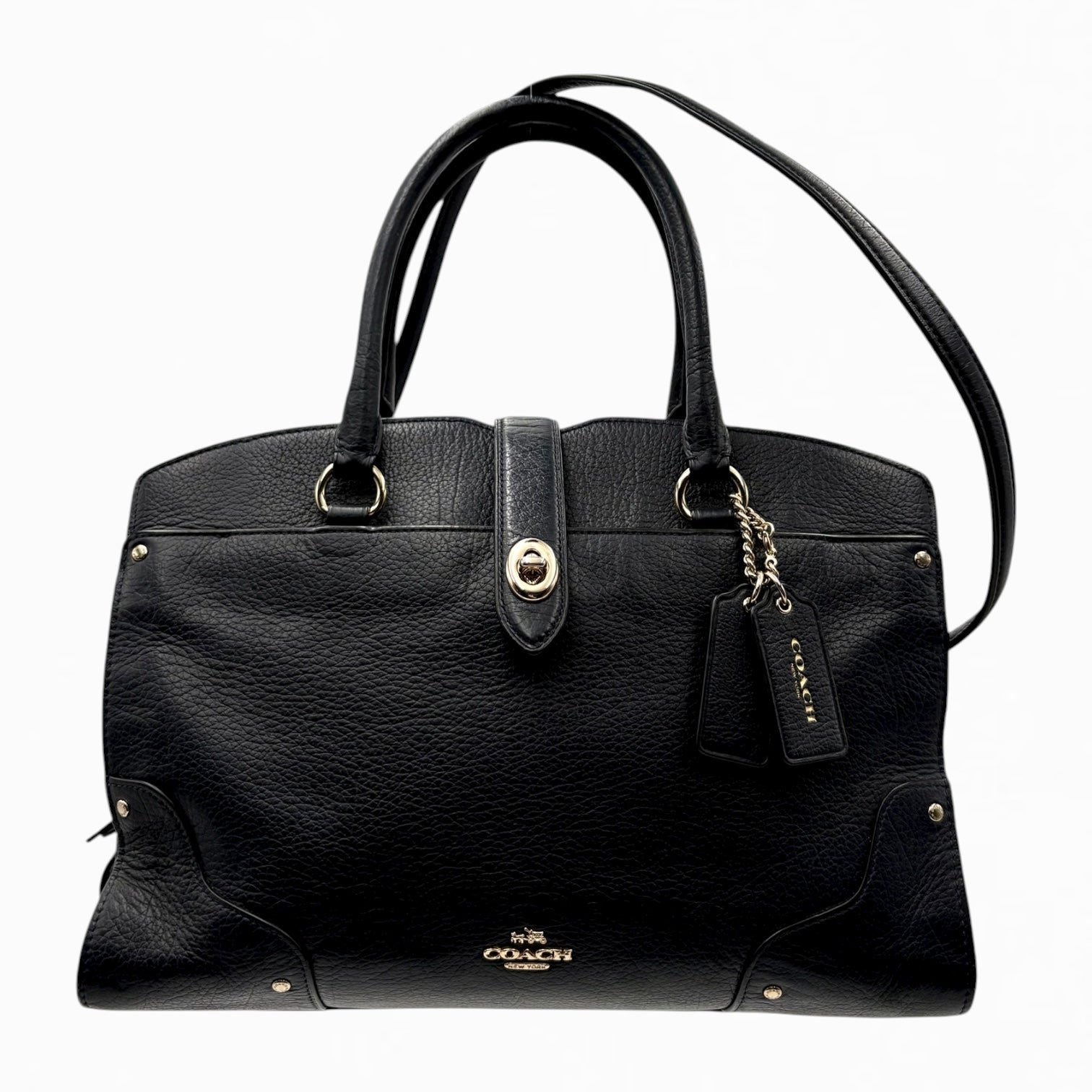 COACH LEATHER HAND BAG