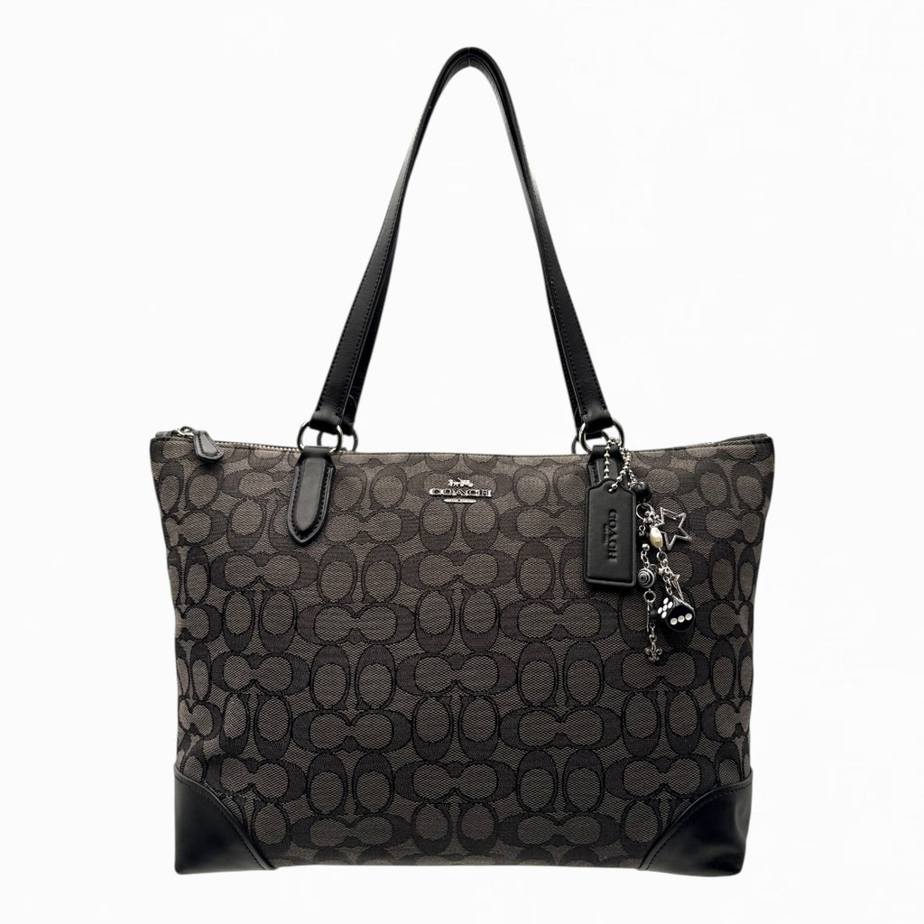 COACH MONOGRAM HAND BAG