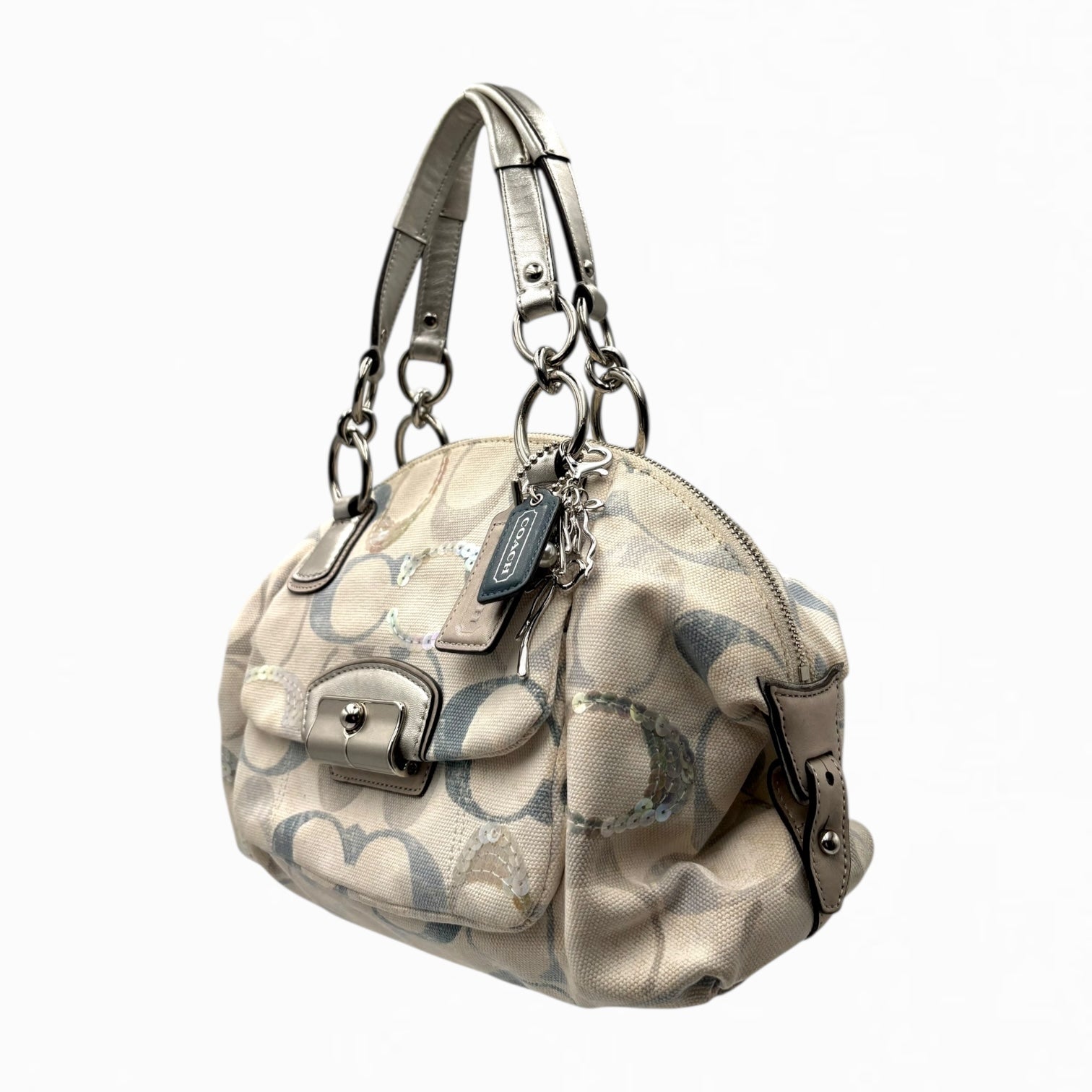 COACH MONOGRAM HAND BAG