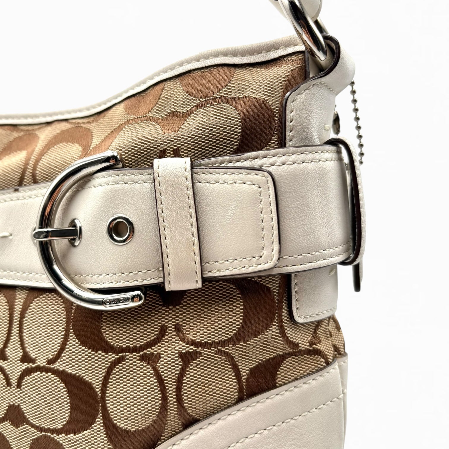 COACH MONOGRAM HAND BAG