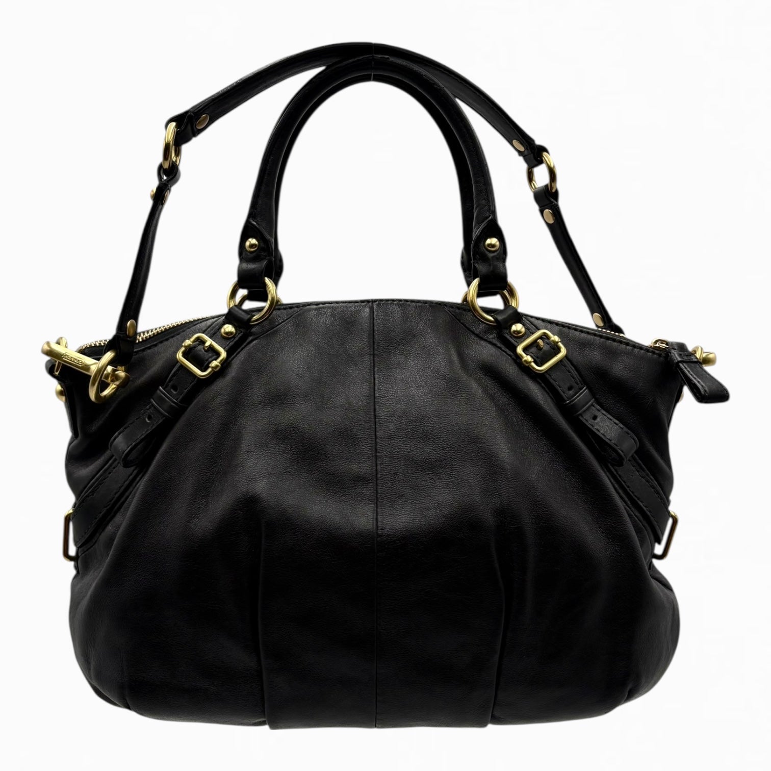 COACH LEATHER HAND BAG