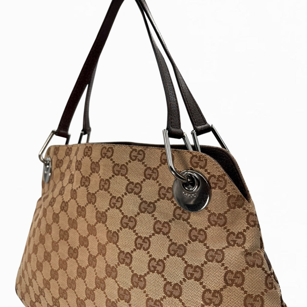GUCCI MONOGRAM HAND BAG