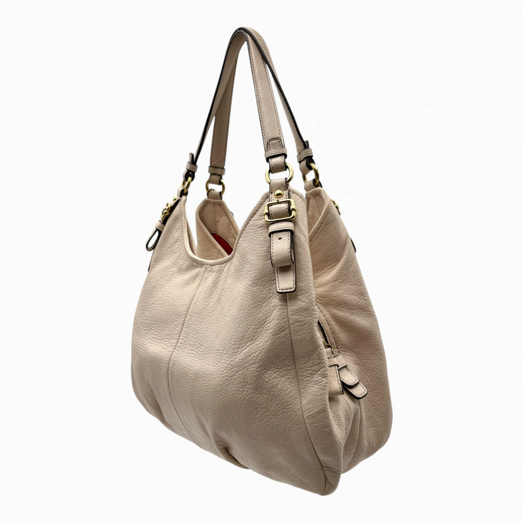 COACH LEATHER HOBO BAG