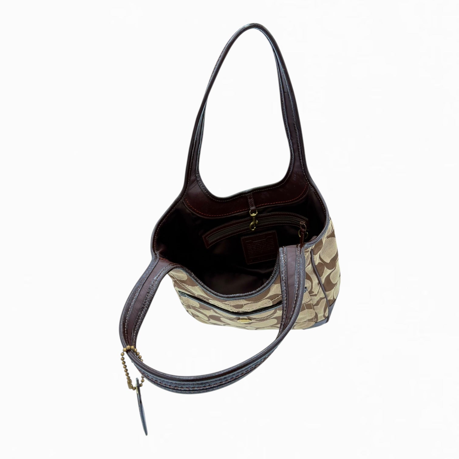 COACH MONOGRAM HAND BAG