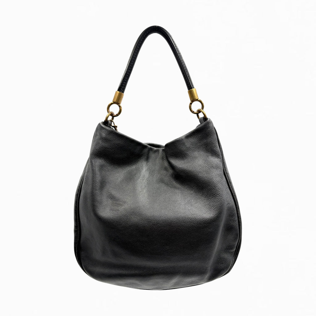 MARC JACOBS LEATHER HOBO BAG
