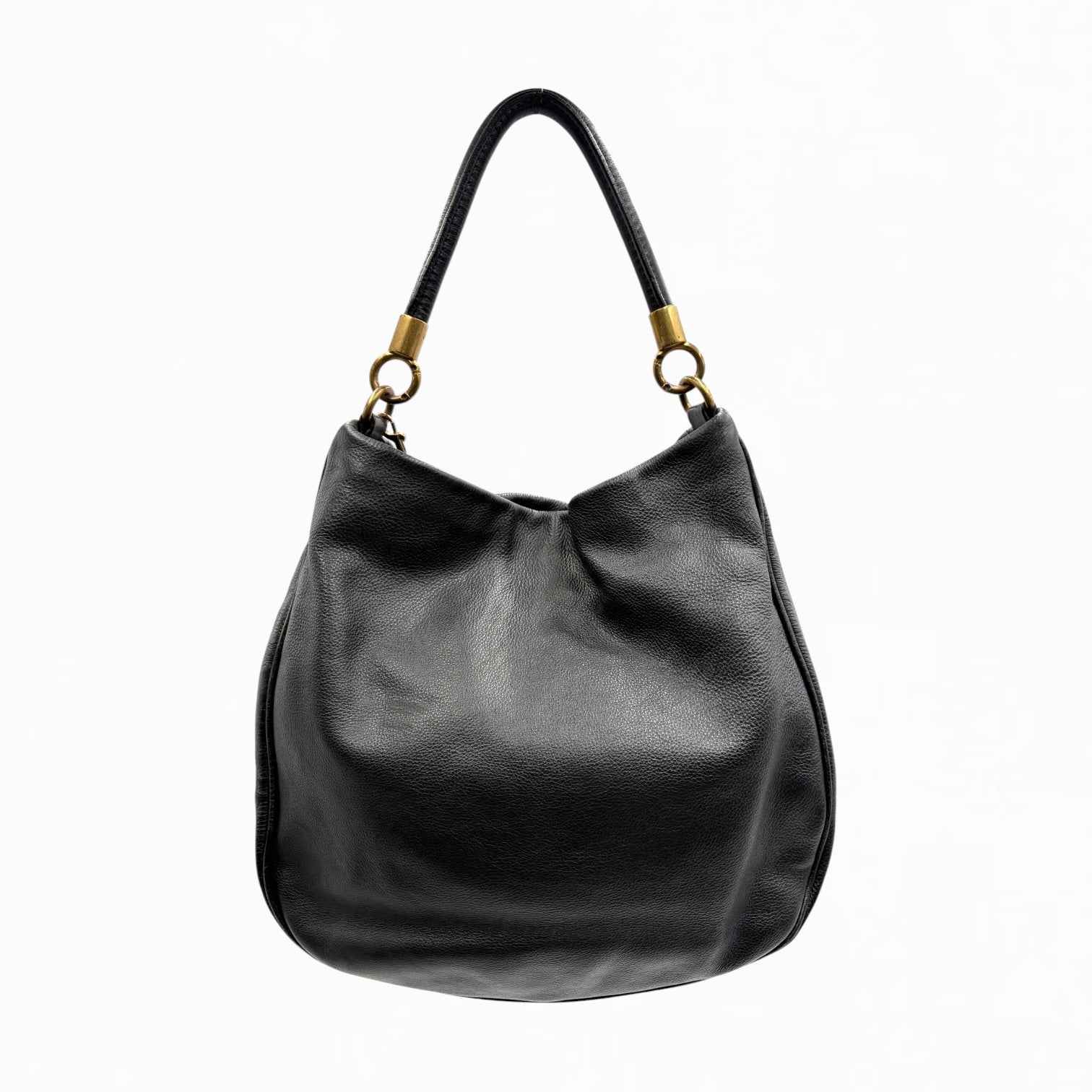 MARC JACOBS LEATHER HOBO BAG