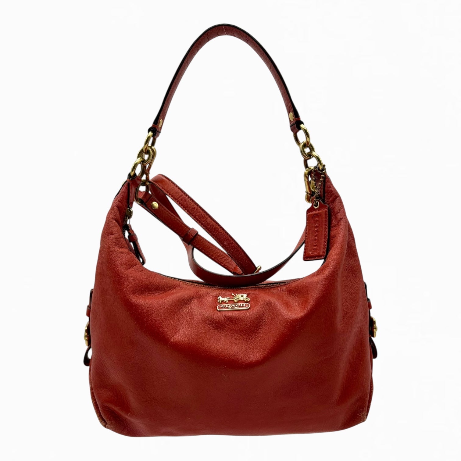 COACH LEATHER HAND BAG