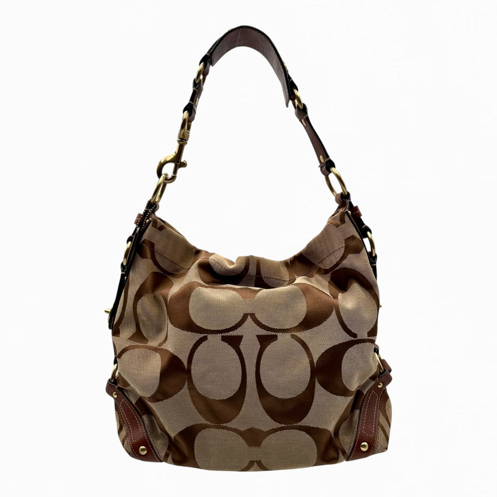 COACH MONOGRAM HAND BAG