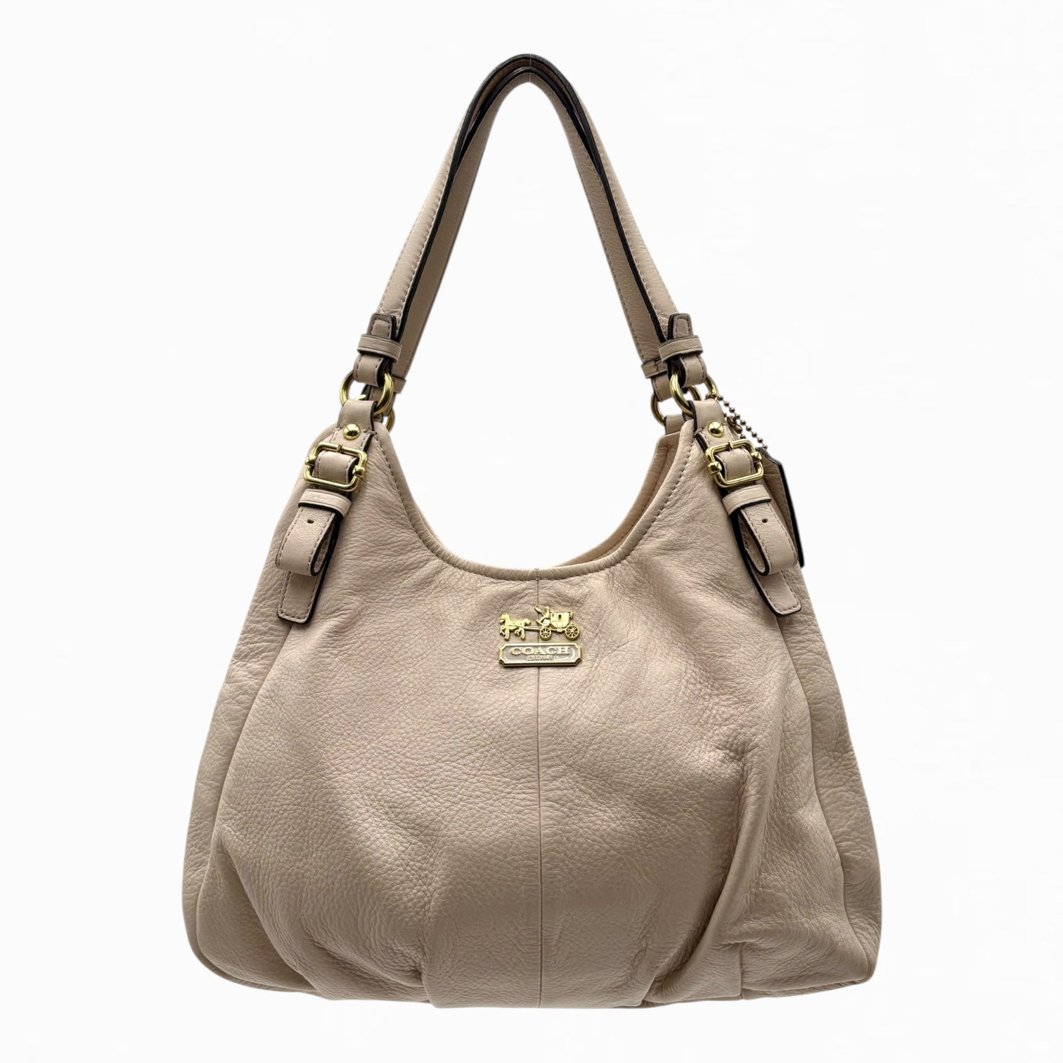COACH LEATHER HOBO BAG