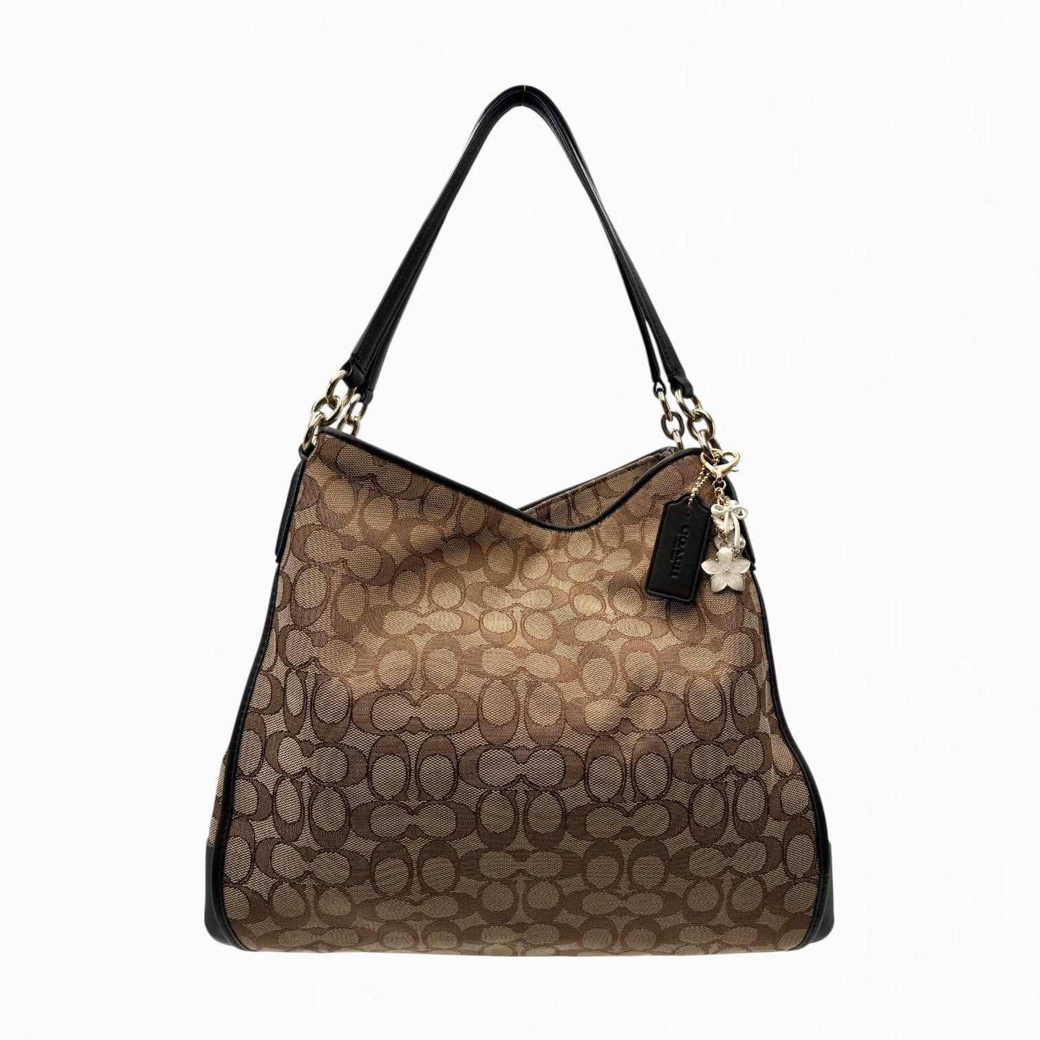 COACH MONOGRAM HOBO BAG