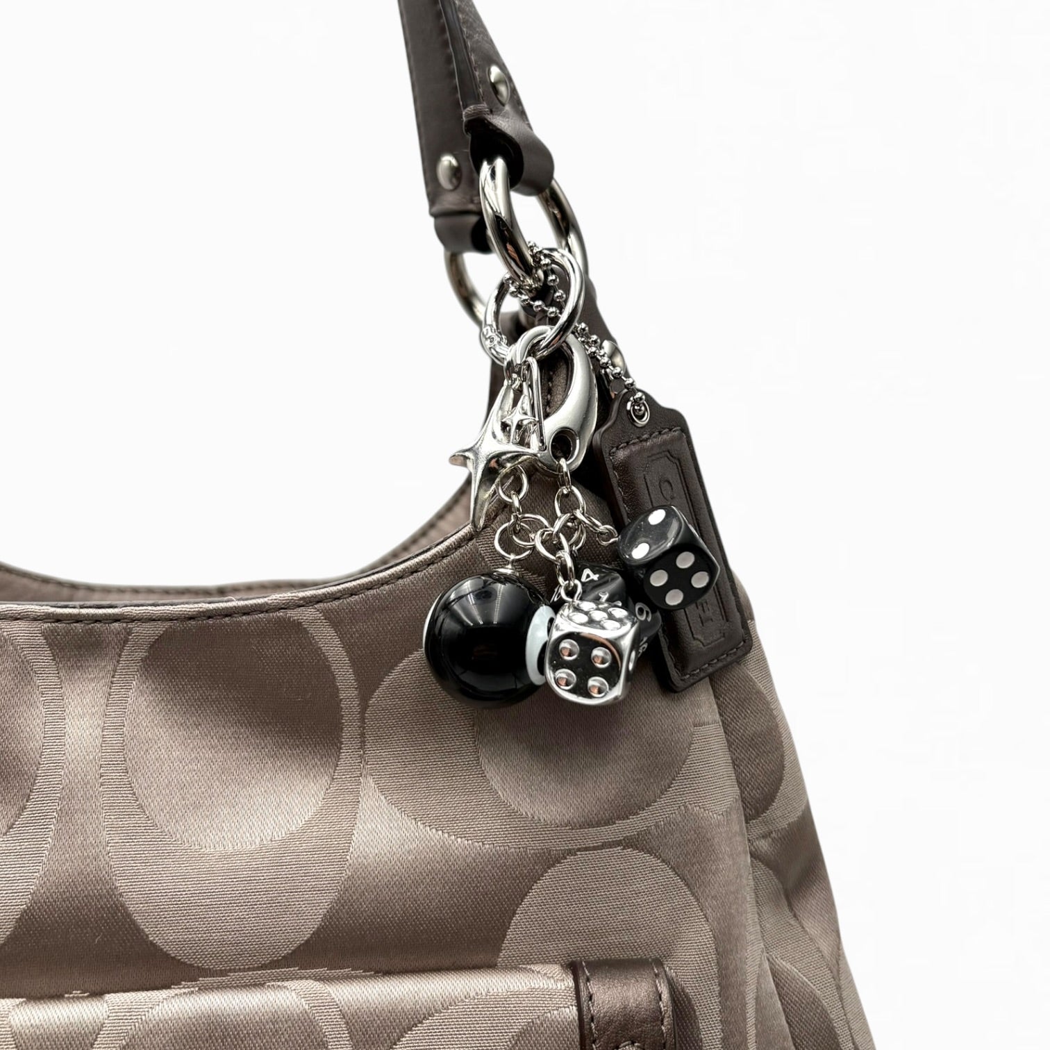 COACH MONOGRAM HOBO BAG