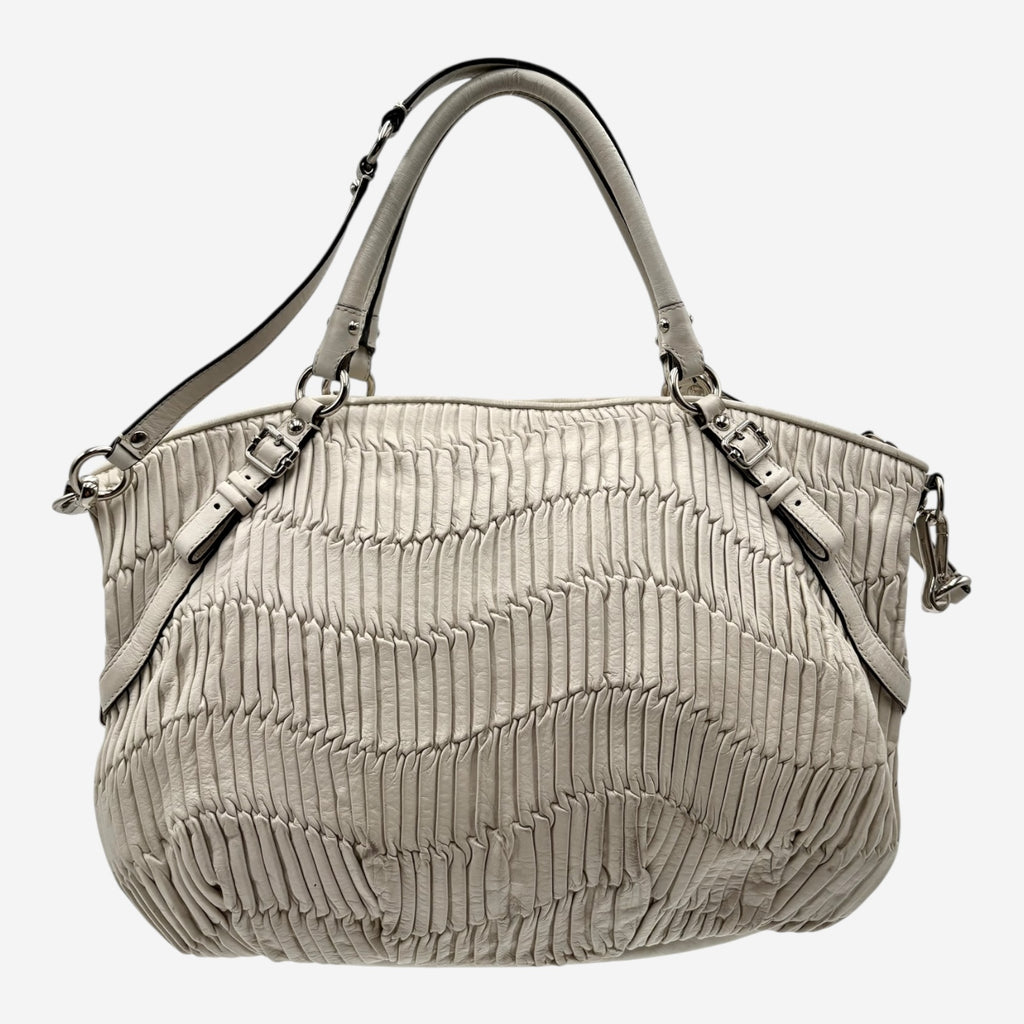 COACH LEATHER HAND BAG