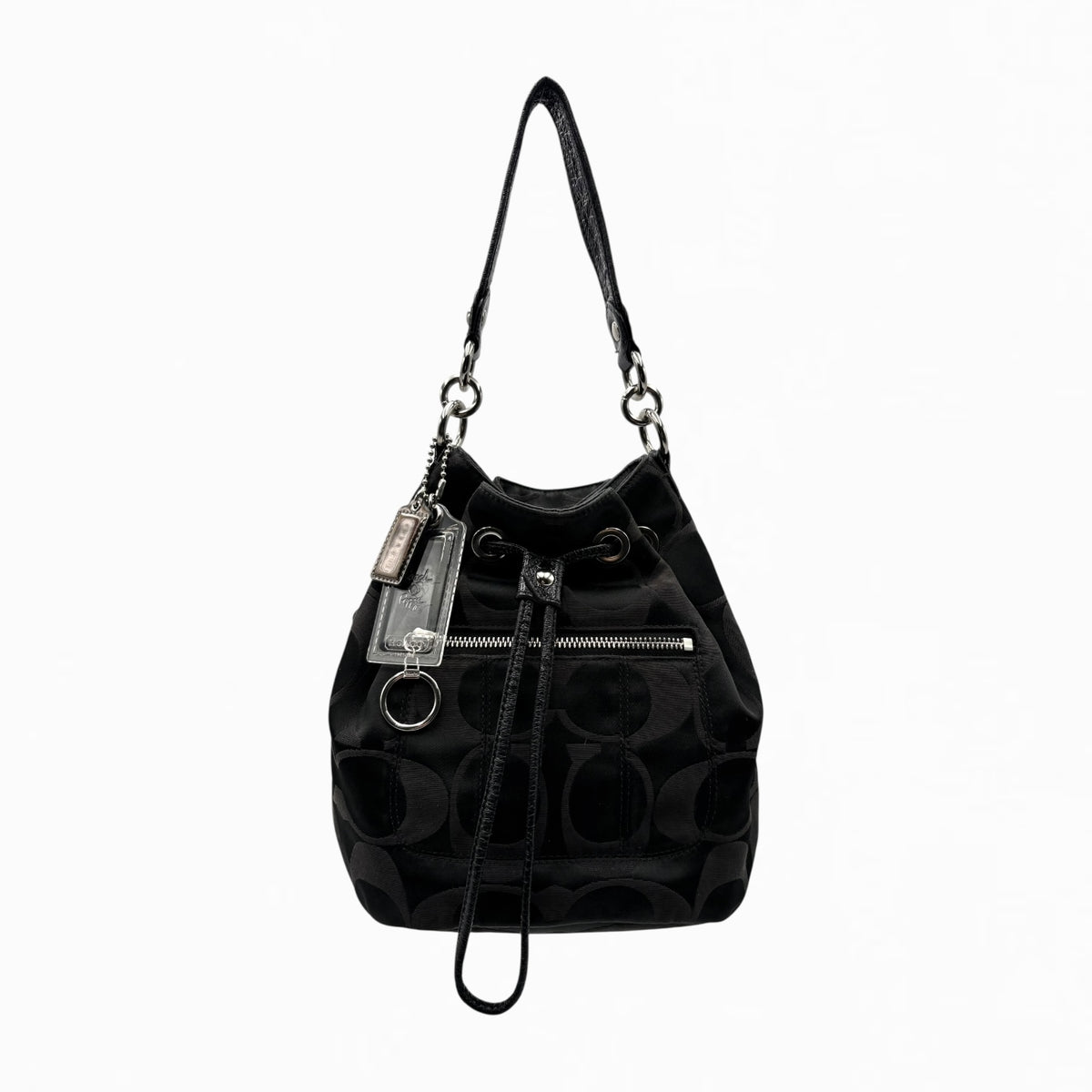 COACH MONOGRAM BUCKET BAG
